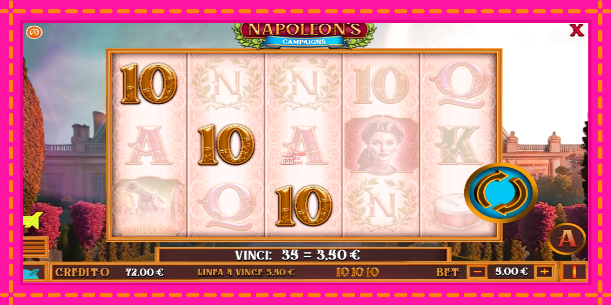 Slot machine Napoleons Campaigns gratuitamente, immagine 3