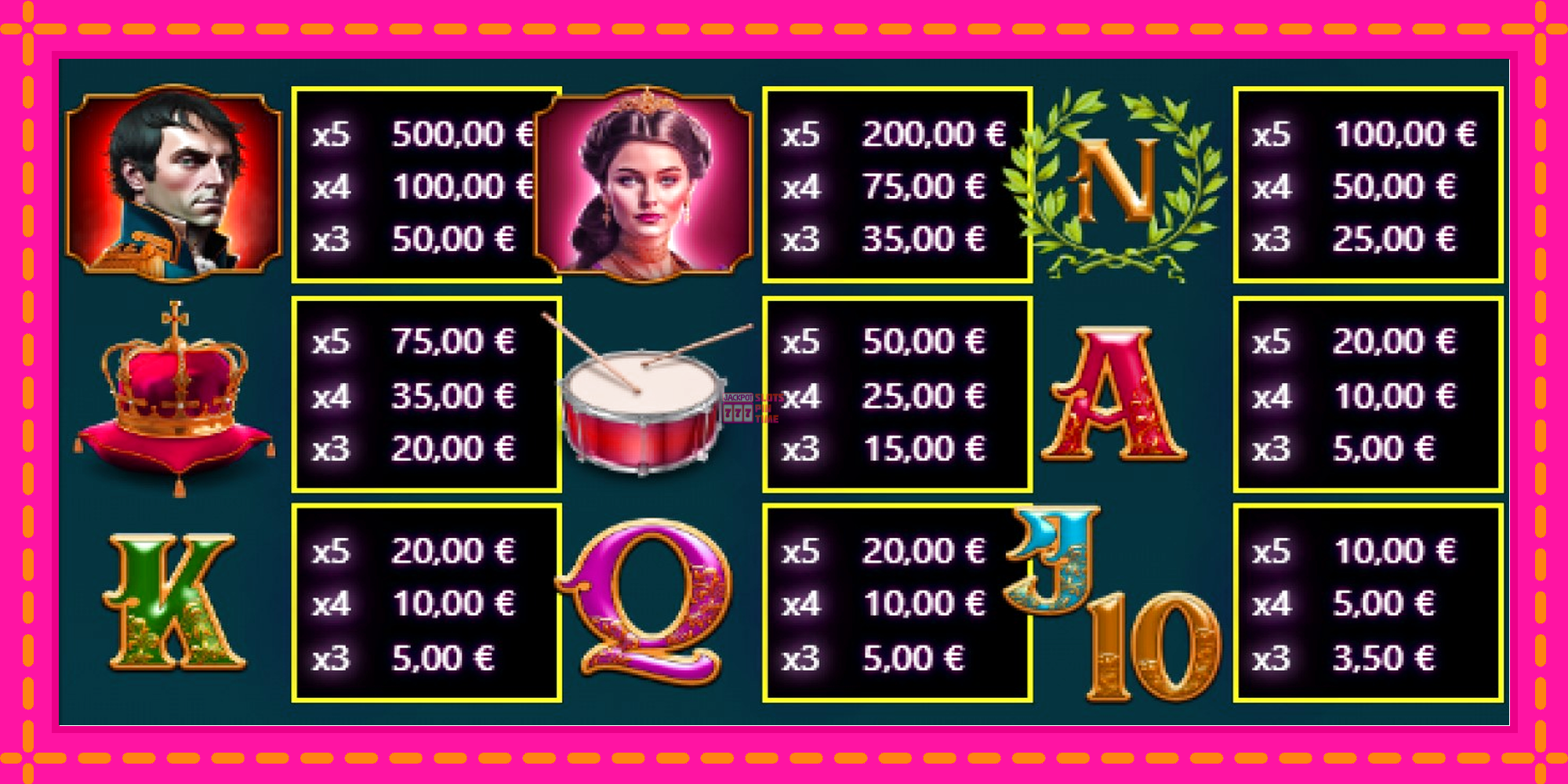 Slot machine Napoleons Campaigns gratuitamente, immagine 6