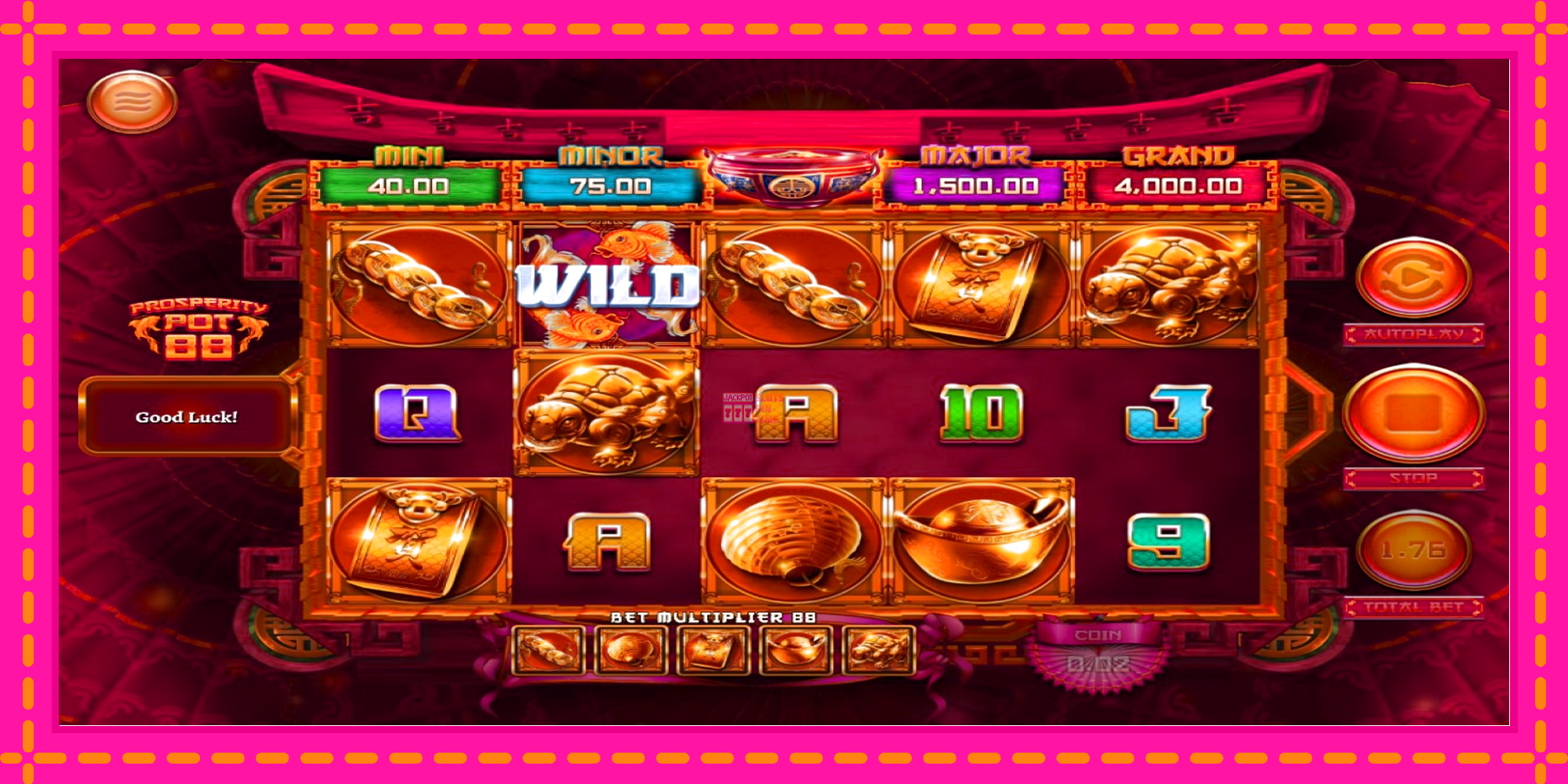 Slot machine Prosperity Pot 88 gratuitamente, immagine 2