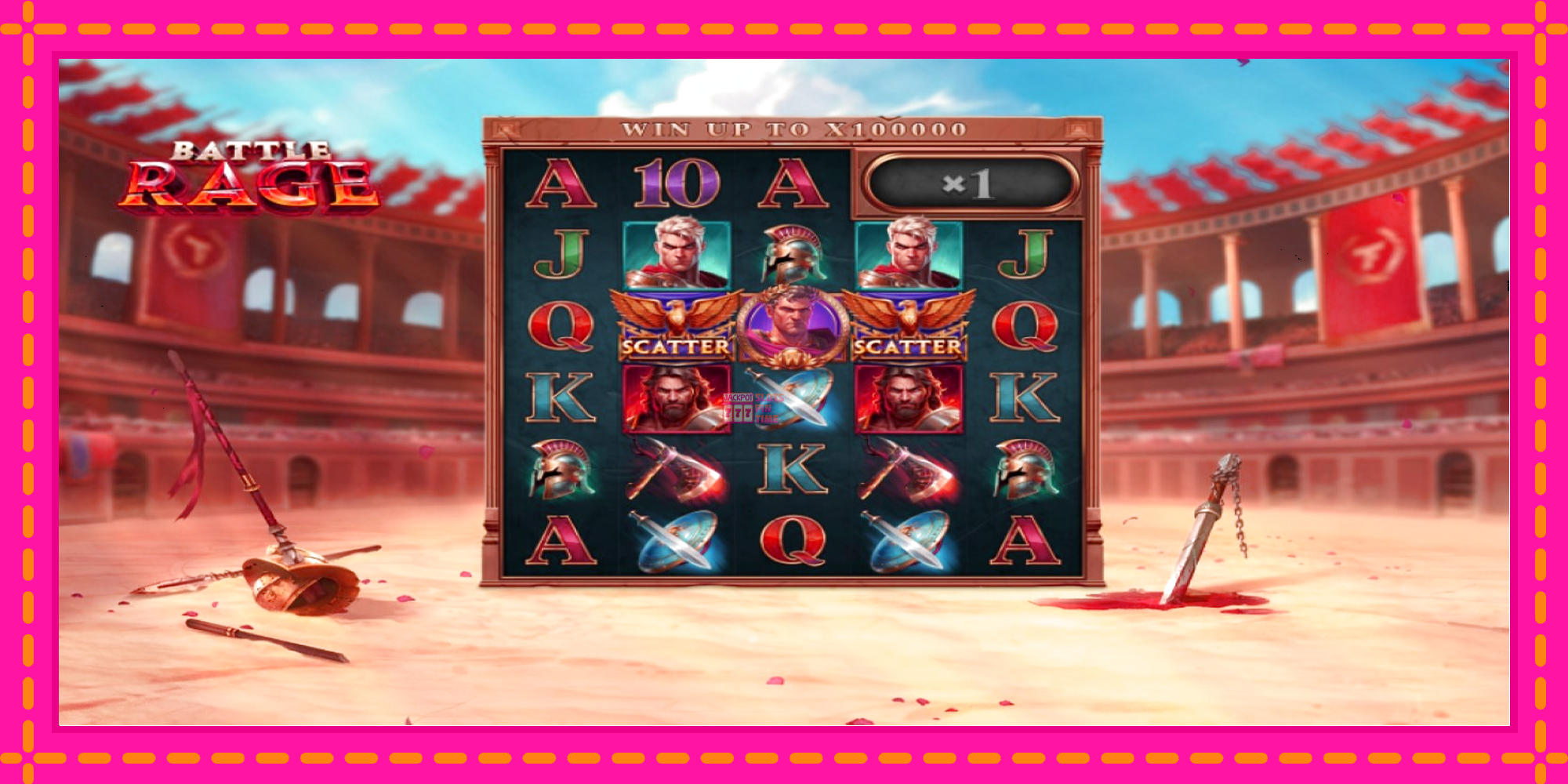 Slot machine Battle Rage gratuitamente, immagine 4