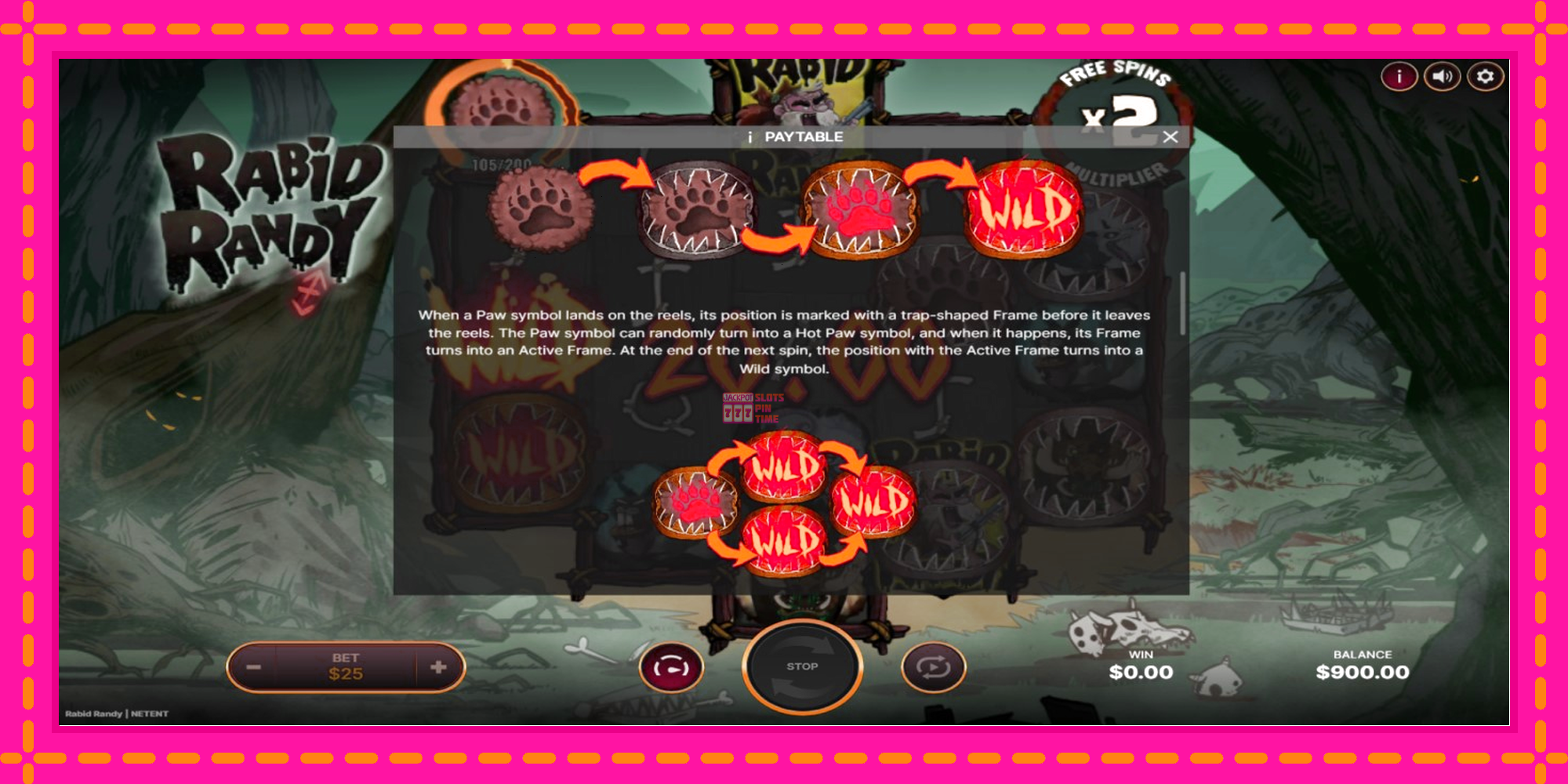 Slot machine Rabid Randy gratuitamente, immagine 6