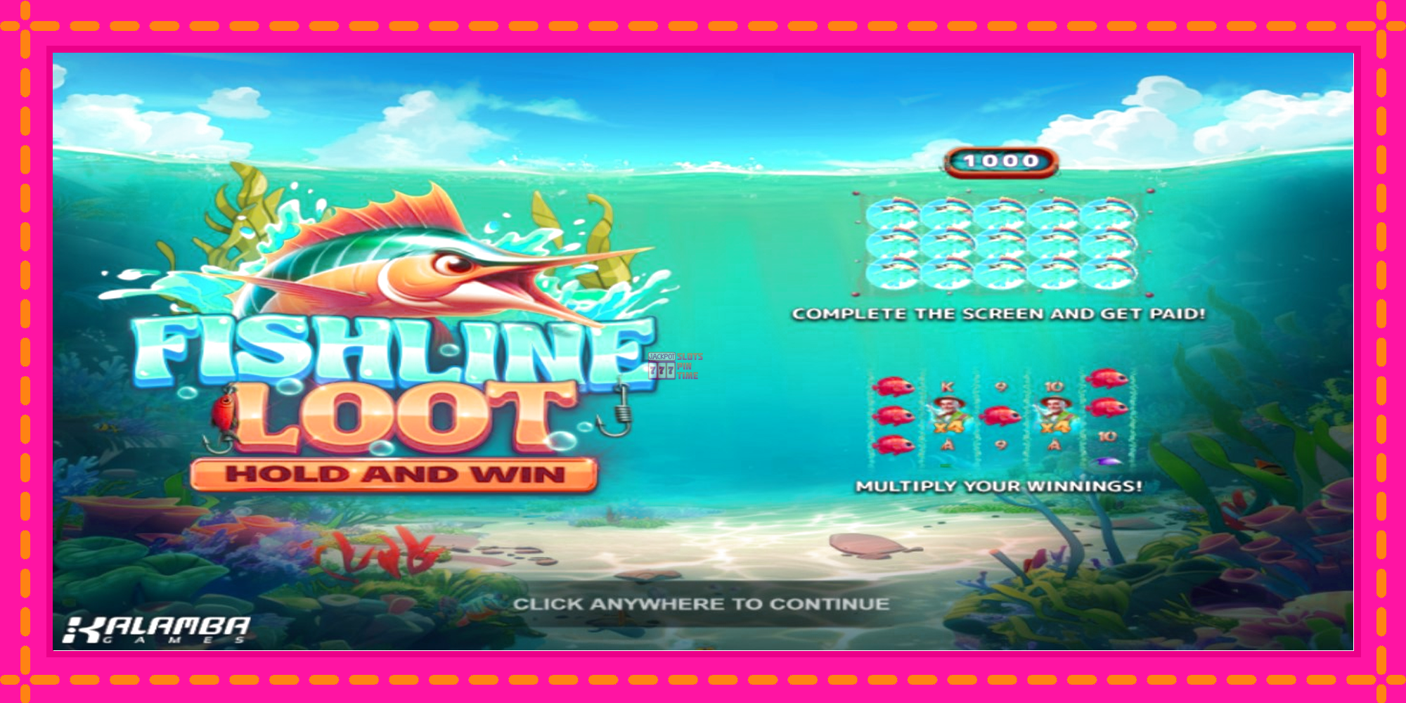 Slot machine Fishline Loot Hold and Win gratuitamente, immagine 1