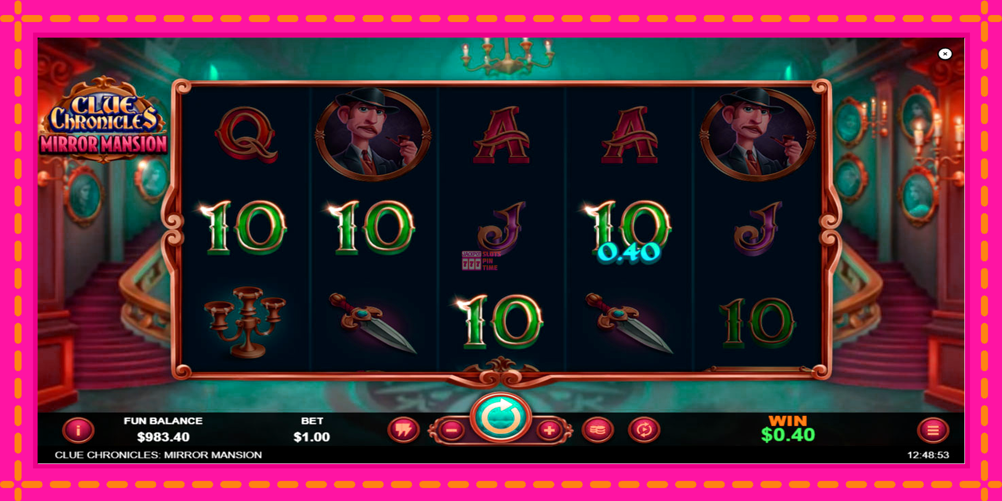 Slot machine Clue Chronicles: Mirror Mansion gratuitamente, immagine 2