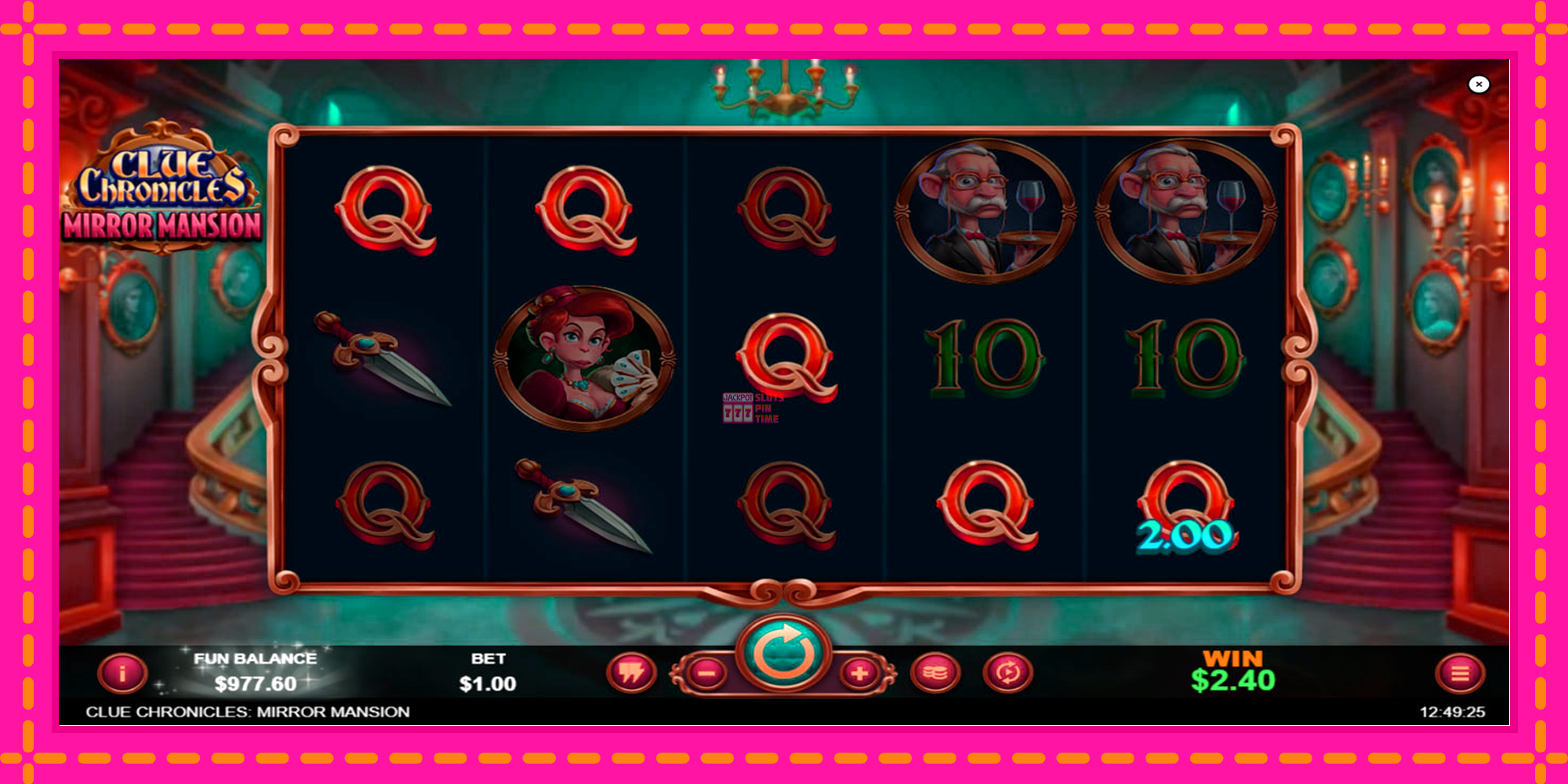 Slot machine Clue Chronicles: Mirror Mansion gratuitamente, immagine 4