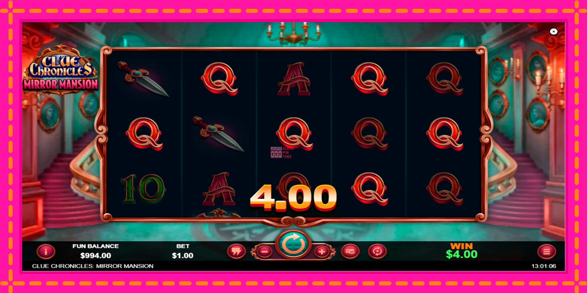 Slot machine Clue Chronicles: Mirror Mansion gratuitamente, immagine 6