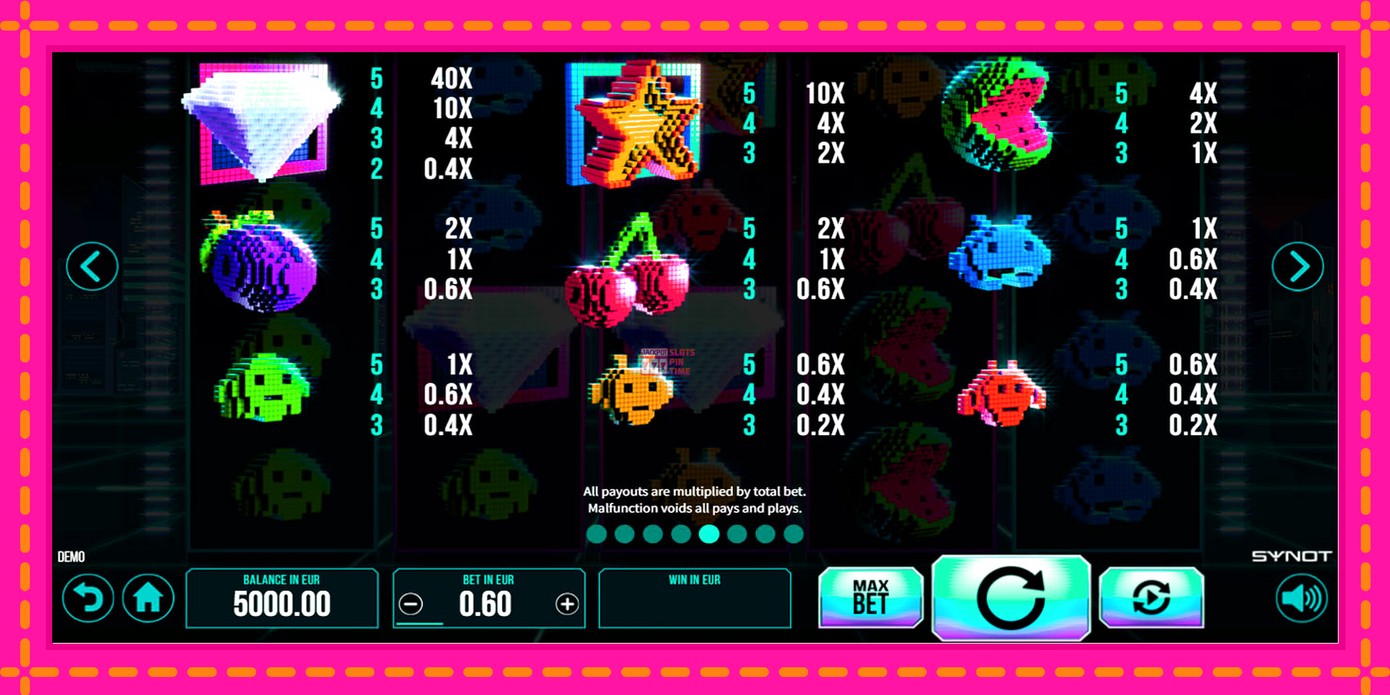 Slot machine Pixel Reels gratuitamente, immagine 7