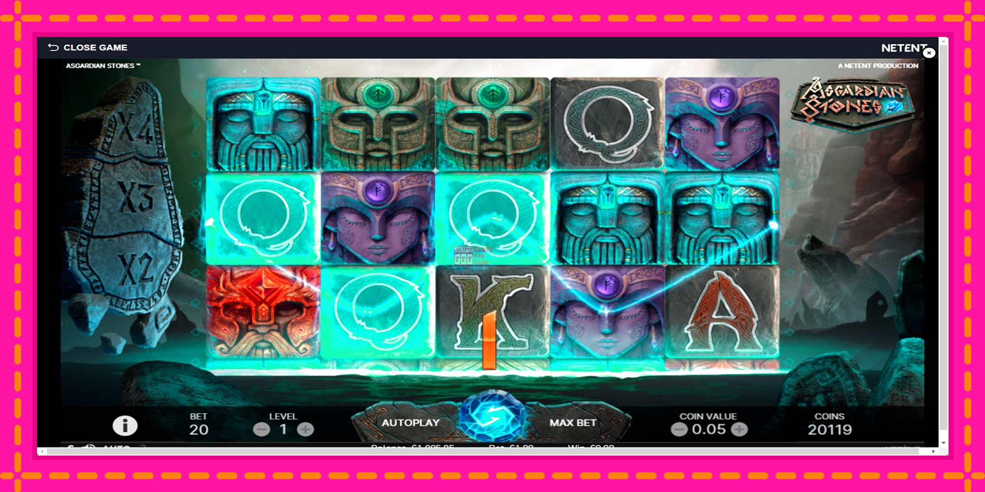 Slot machine Asgardian Stones gratuitamente, immagine 5