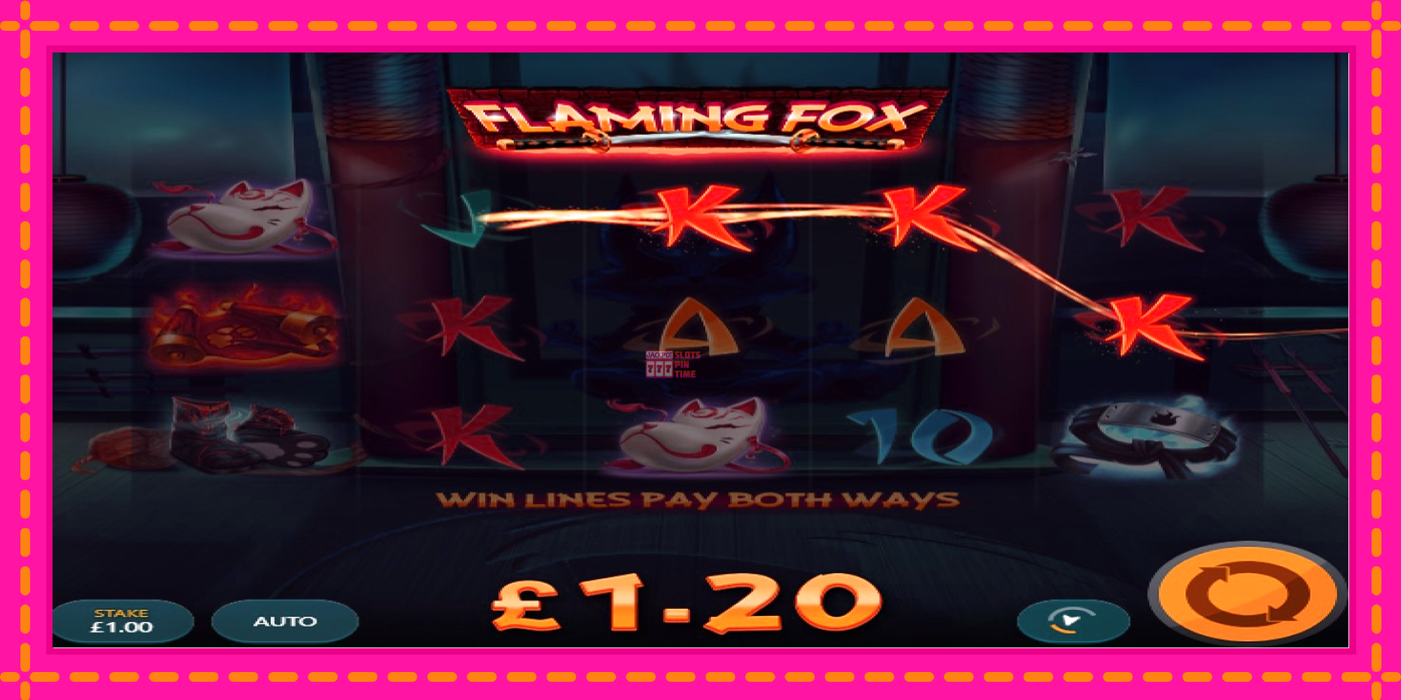 Slot machine Flaming Fox gratuitamente, immagine 3