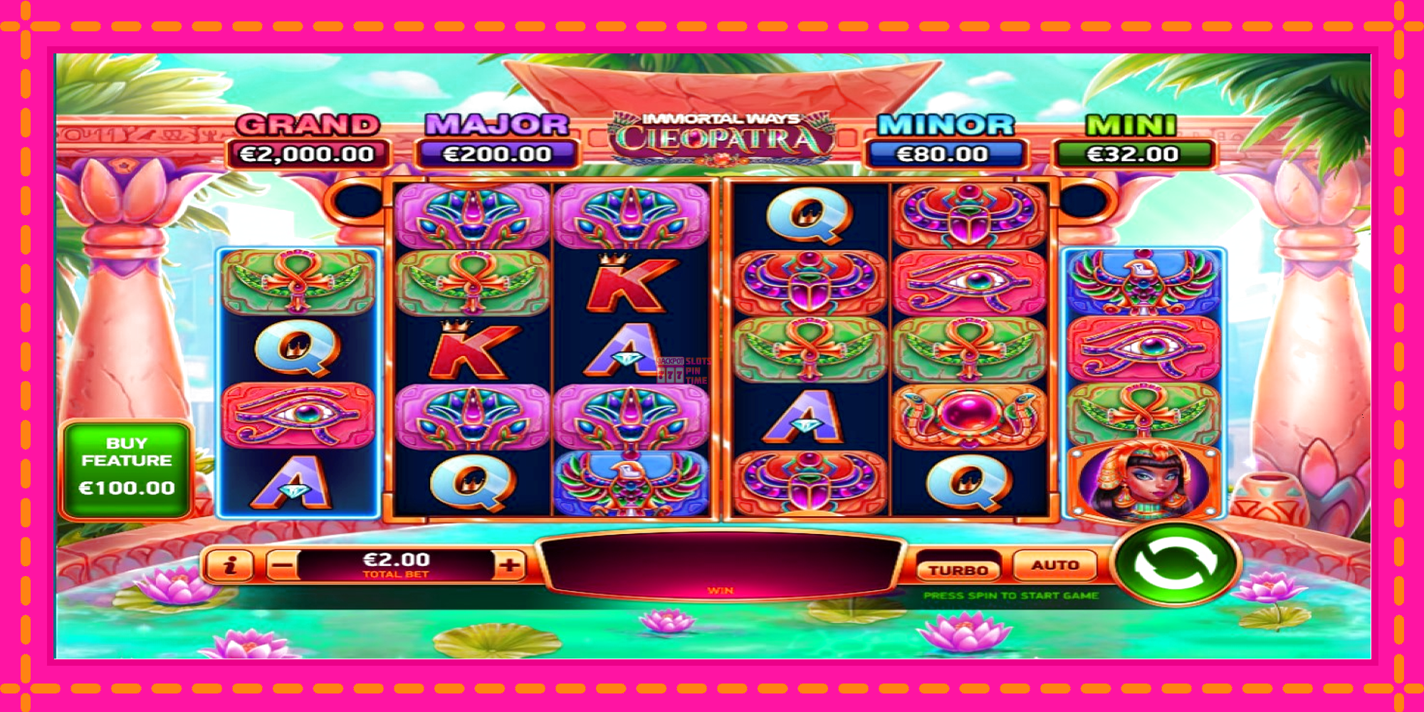 Slot machine Immortal Ways Cleopatra gratuitamente, immagine 1