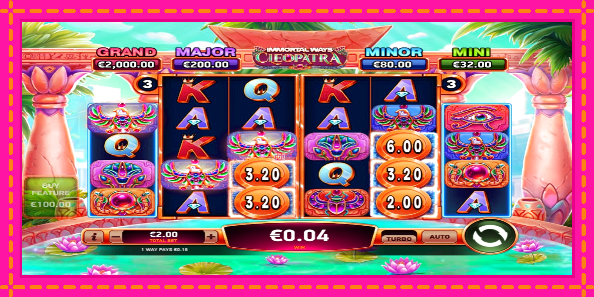 Slot machine Immortal Ways Cleopatra gratuitamente, immagine 2