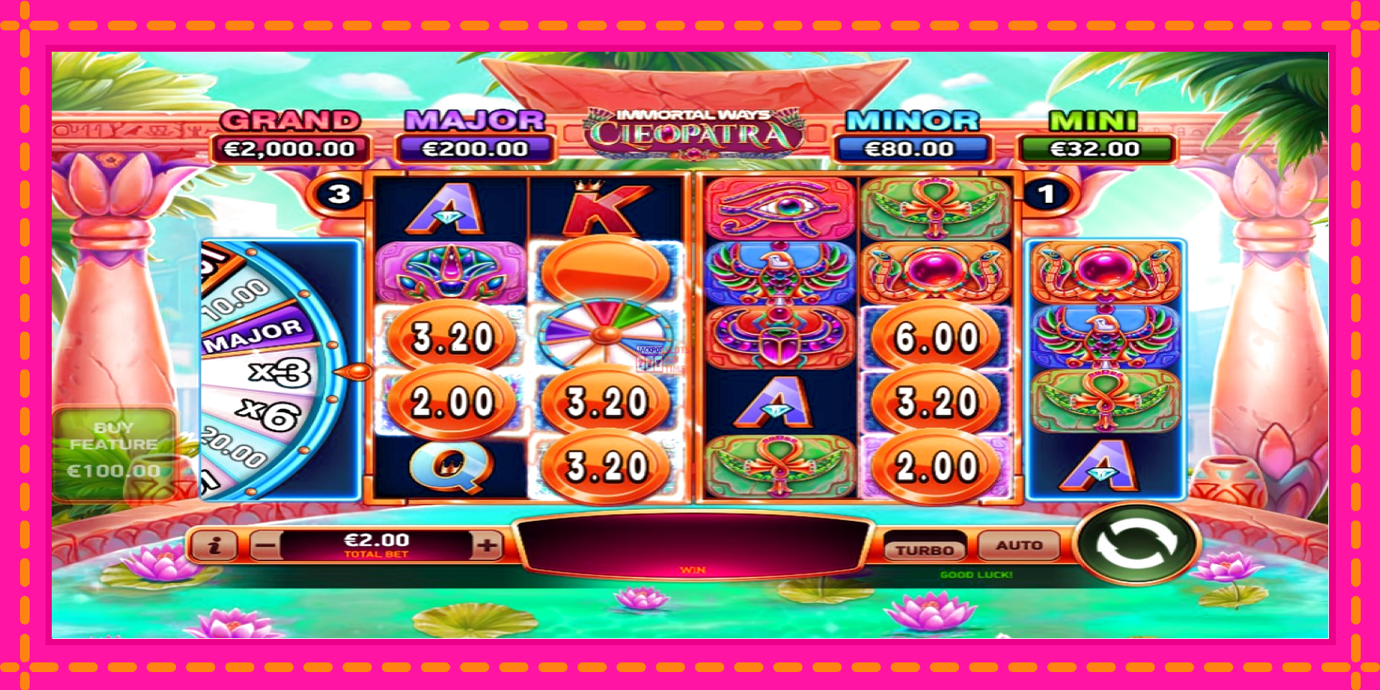 Slot machine Immortal Ways Cleopatra gratuitamente, immagine 3