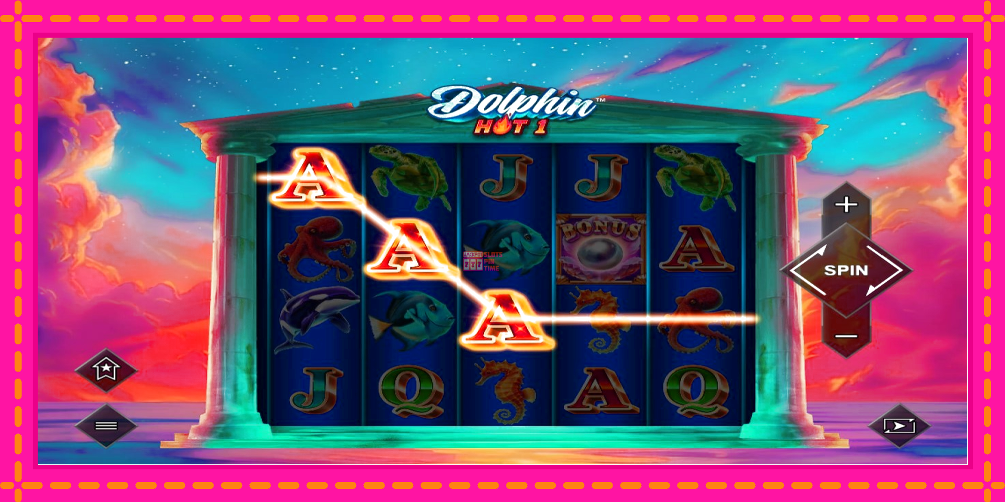 Slot machine Dolphin Hot 1 gratuitamente, immagine 3