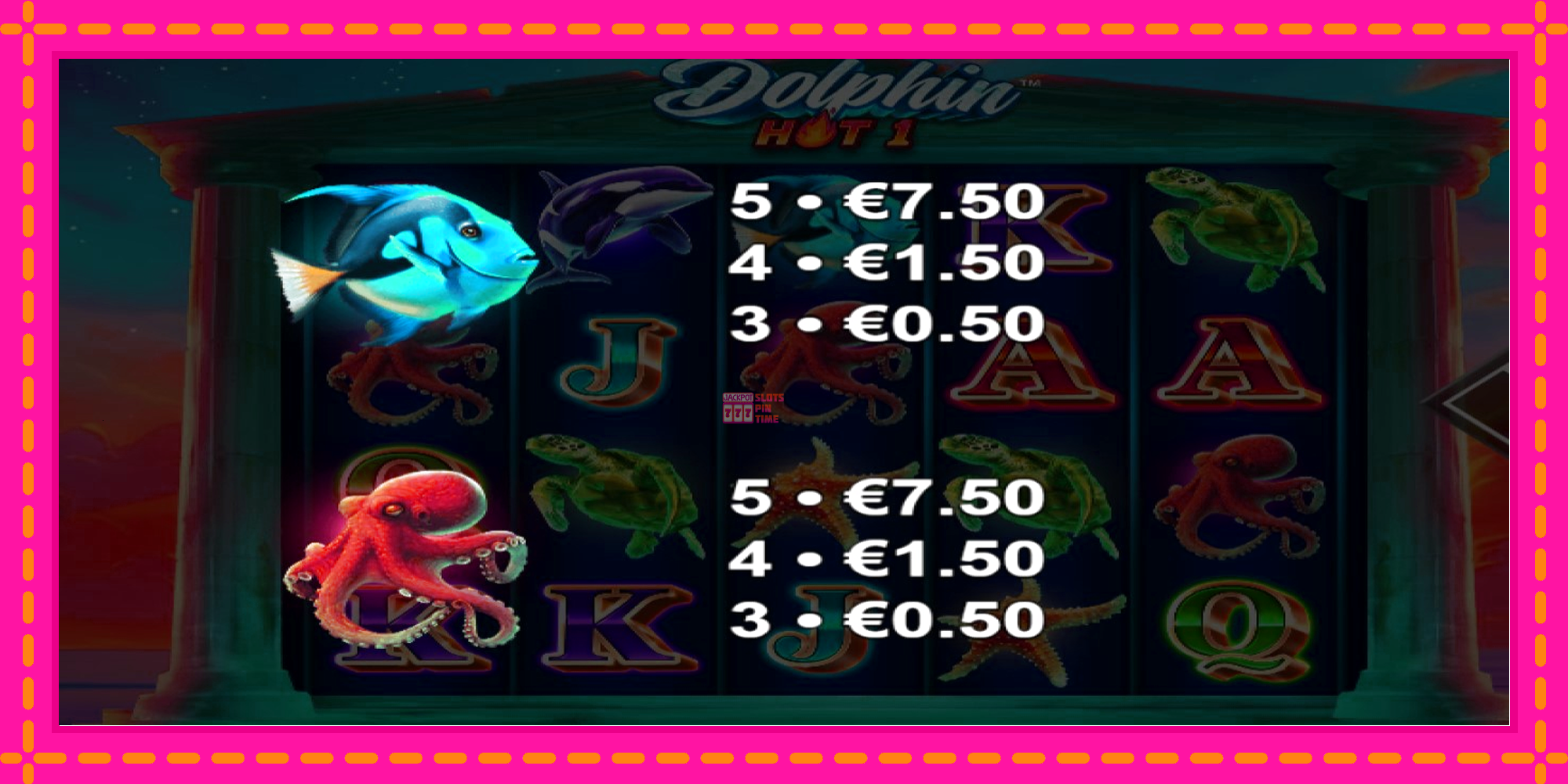 Slot machine Dolphin Hot 1 gratuitamente, immagine 5