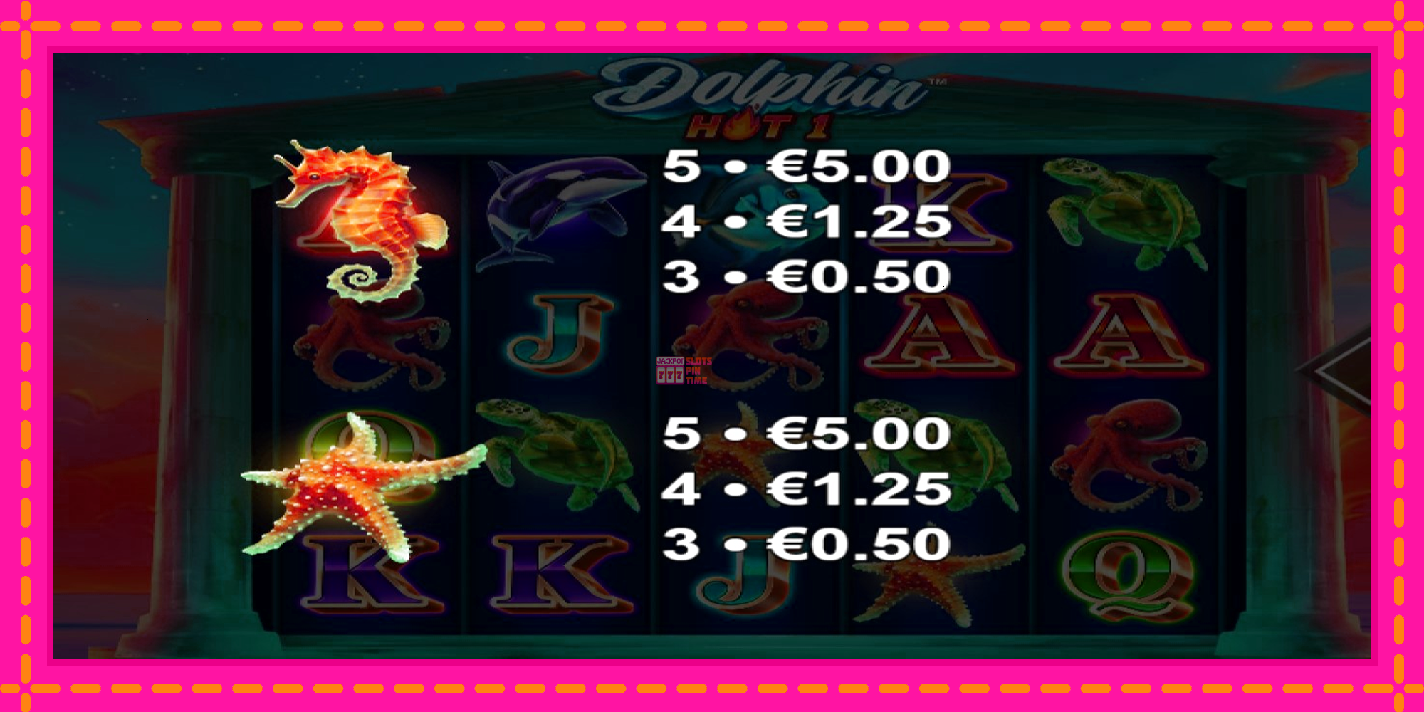 Slot machine Dolphin Hot 1 gratuitamente, immagine 6