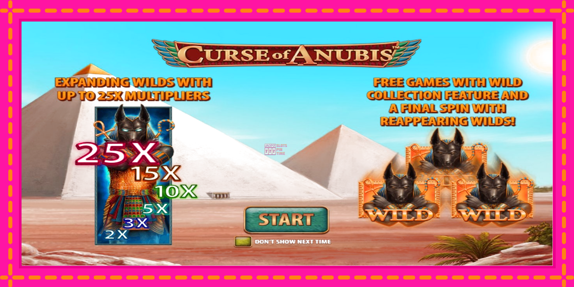 Slot machine Curse of Anubis gratuitamente, immagine 1