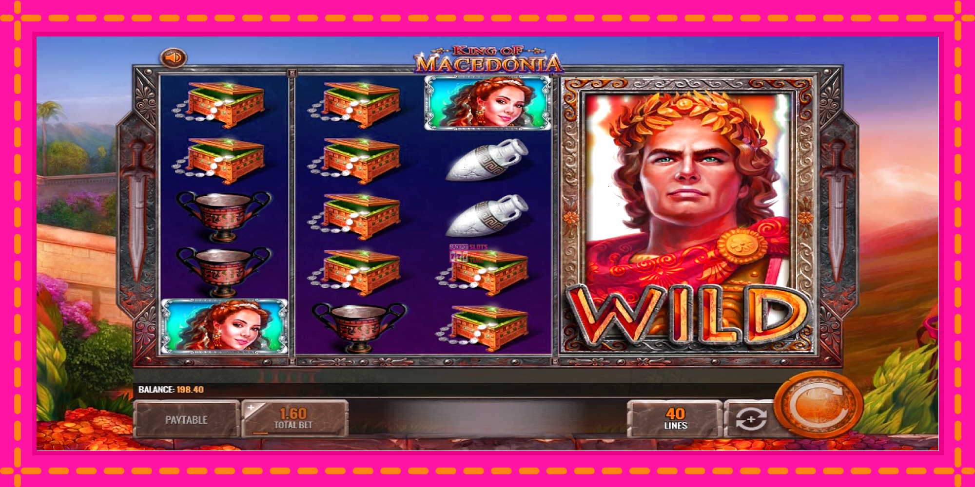 Slot machine King of Macedonia gratuitamente, immagine 2