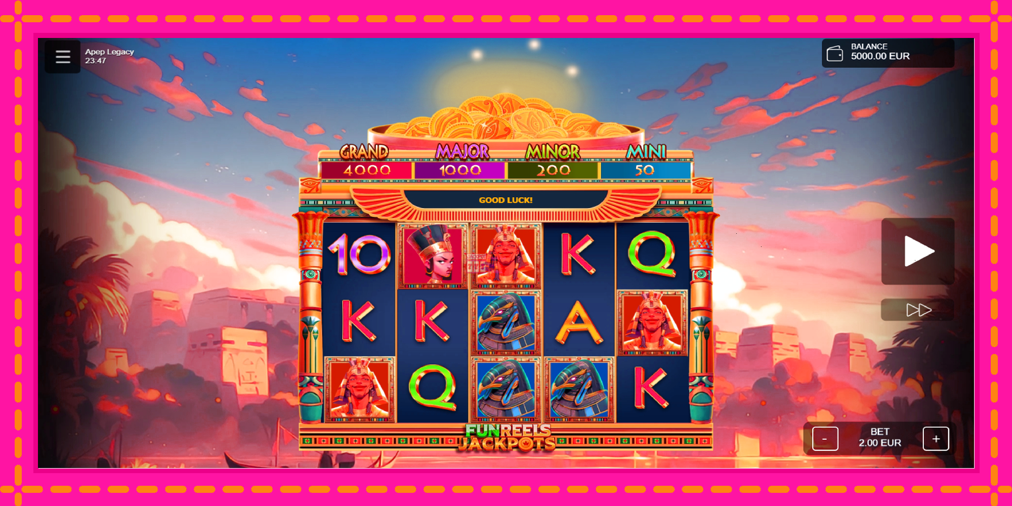 Slot machine Apep Legacy gratuitamente, immagine 1