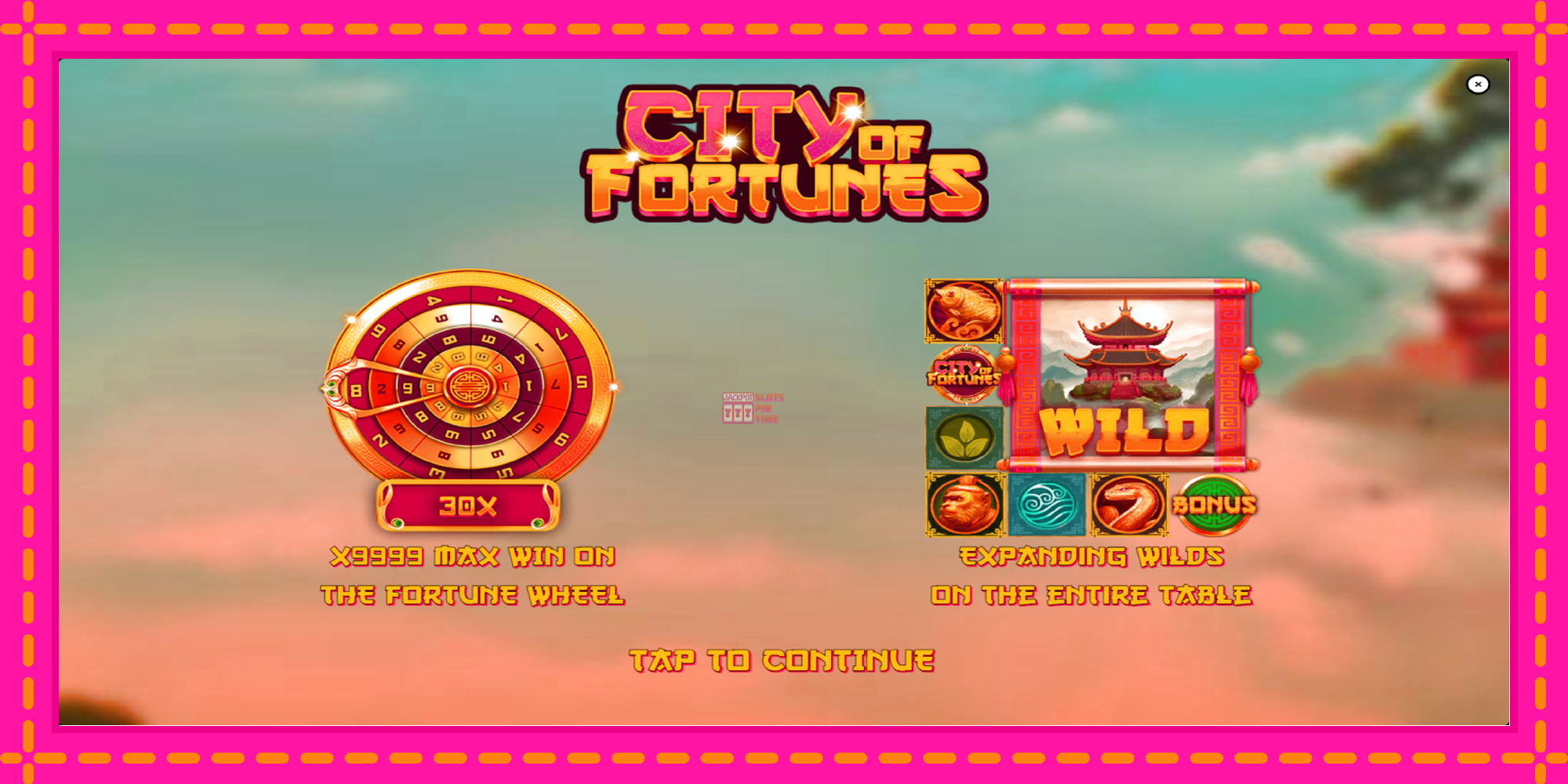 Slot machine City of Fortunes gratuitamente, immagine 1