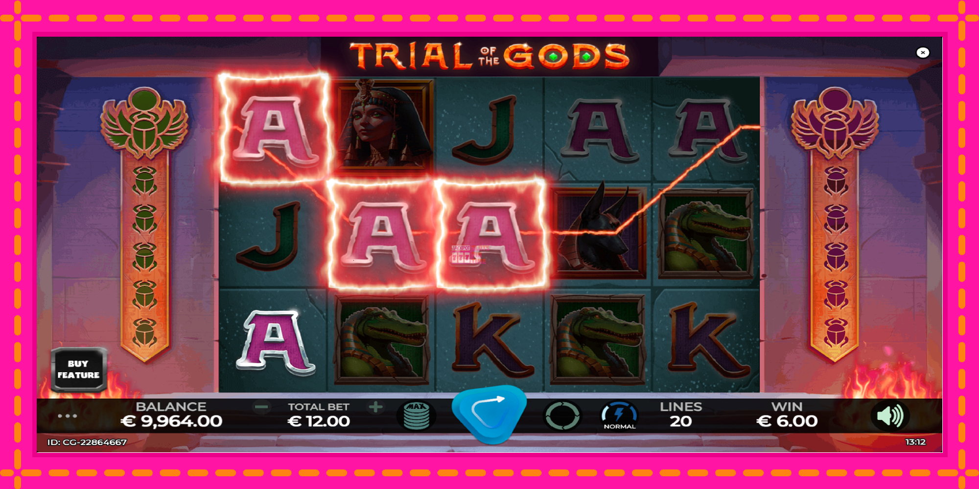 Slot machine Trial of the Gods gratuitamente, immagine 3