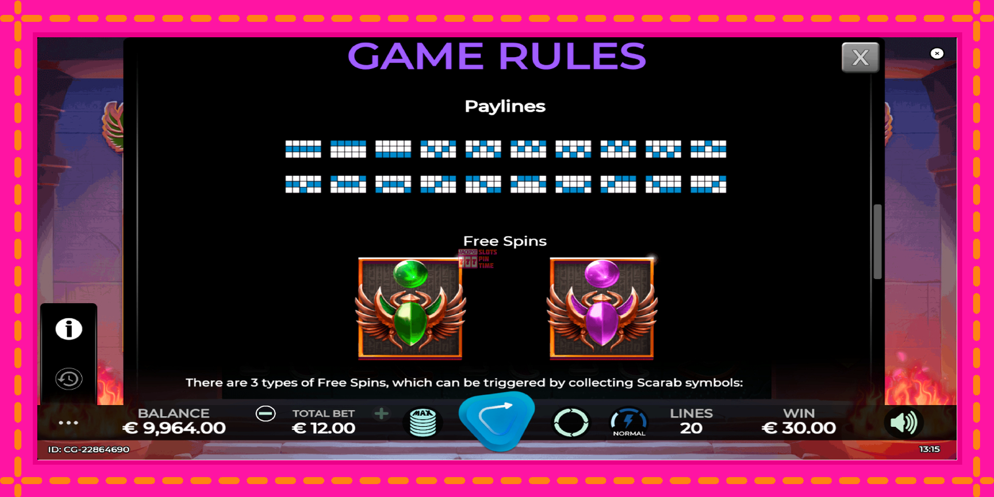 Slot machine Trial of the Gods gratuitamente, immagine 7