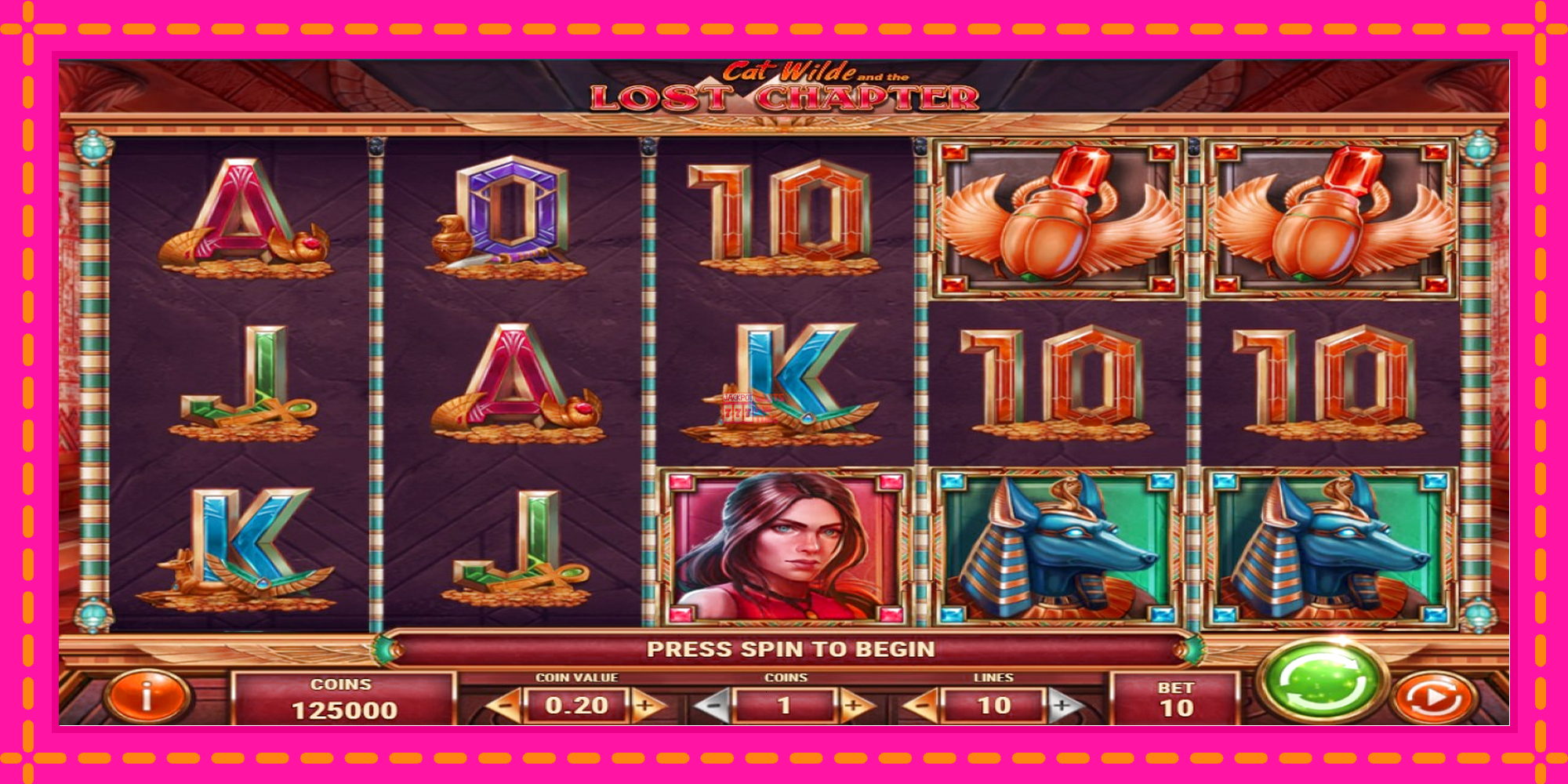 Slot machine Cat Wilde and the Lost Chapter gratuitamente, immagine 1