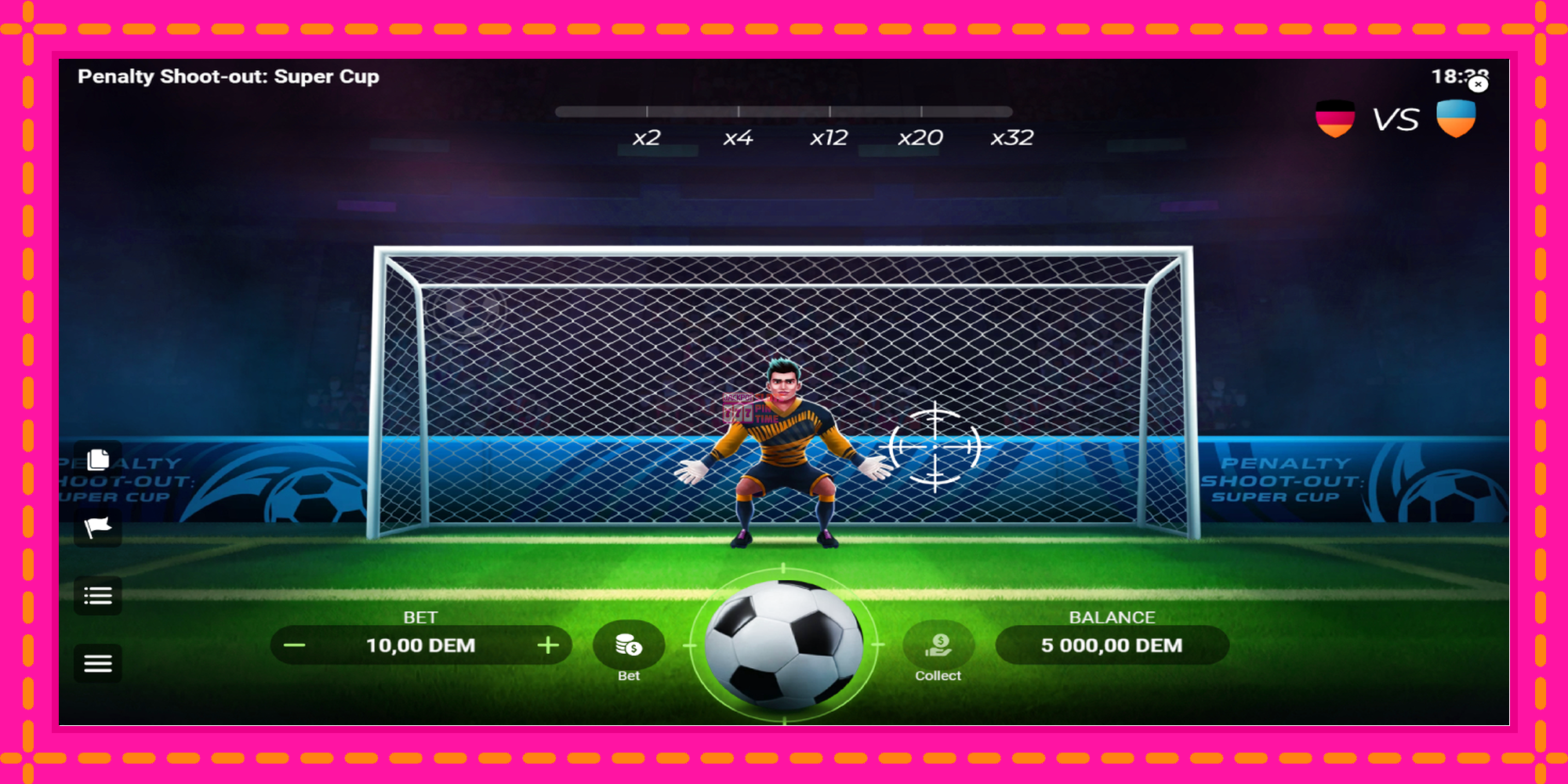 Slot machine Penalty Shoot-Out: Super Cup gratuitamente, immagine 2