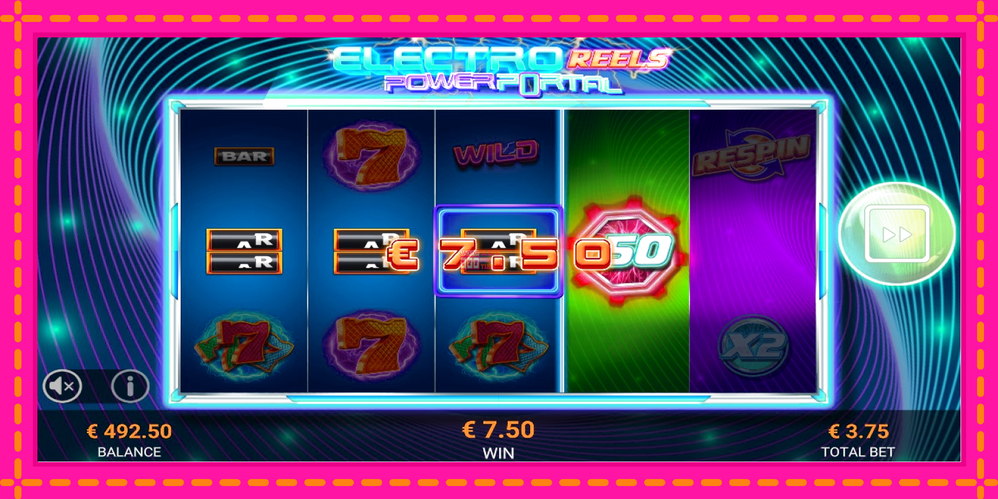 Slot machine Electro Reels Power Portal gratuitamente, immagine 3