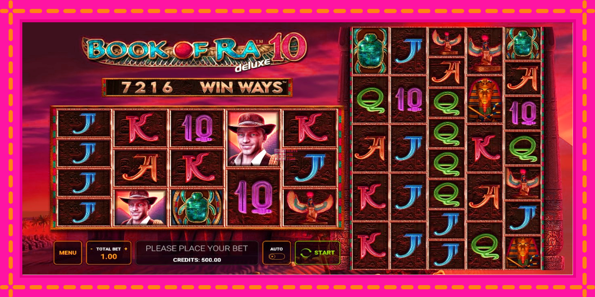 Slot machine Book of Ra Deluxe 10 Win Ways gratuitamente, immagine 1