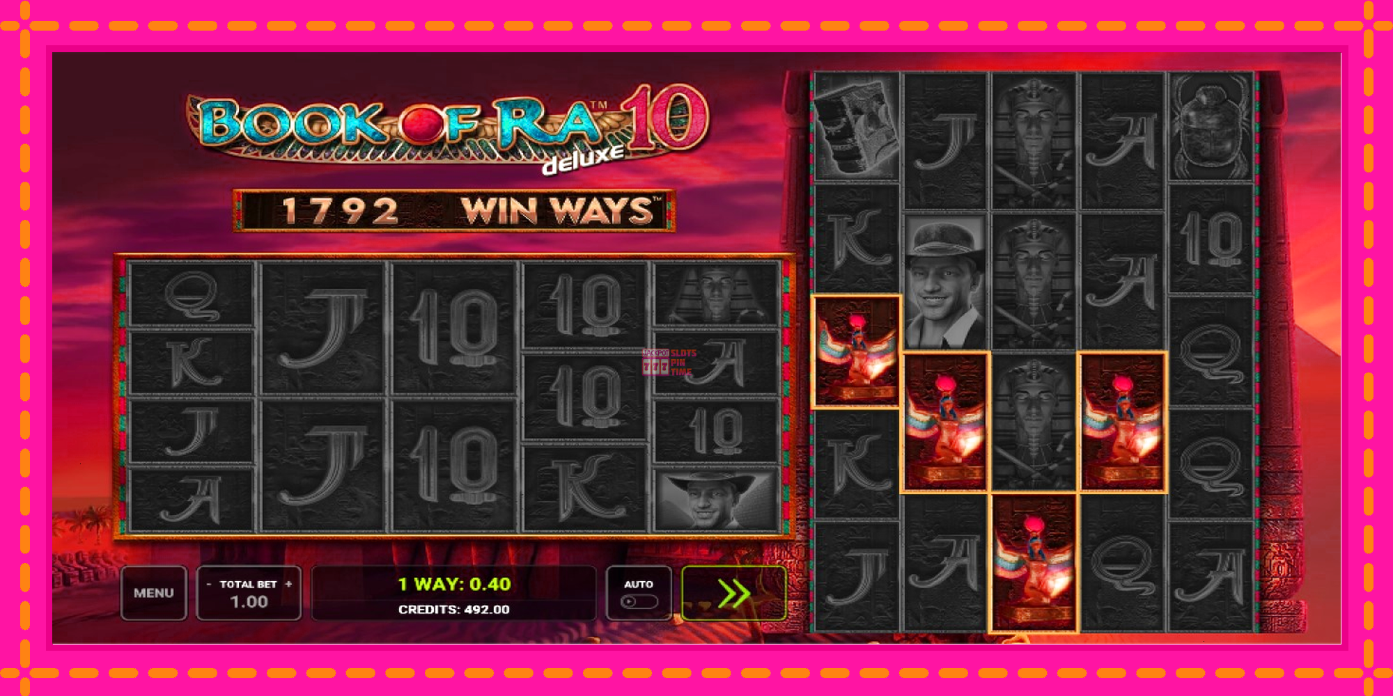 Slot machine Book of Ra Deluxe 10 Win Ways gratuitamente, immagine 3