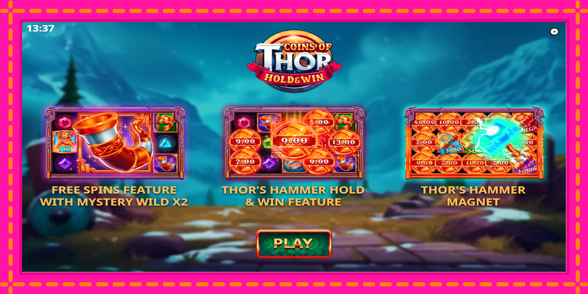 Slot machine Coins of Thor gratuitamente, immagine 1