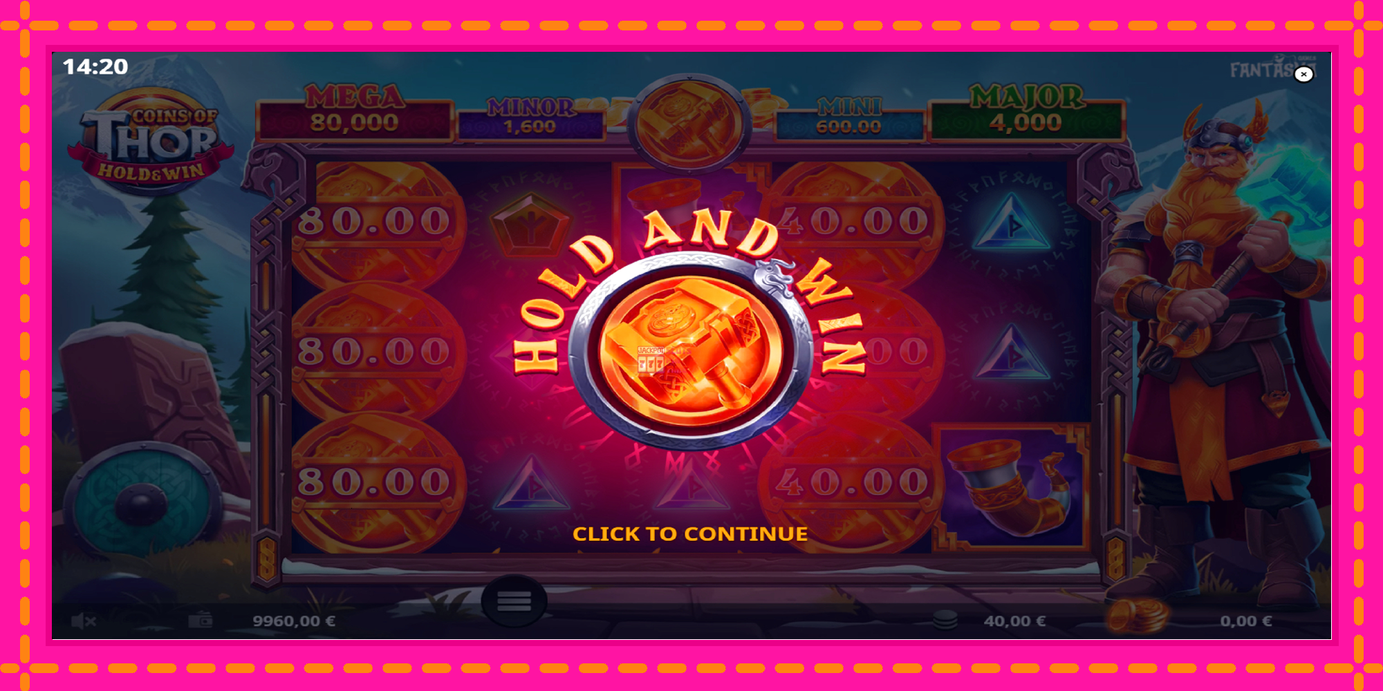 Slot machine Coins of Thor gratuitamente, immagine 3