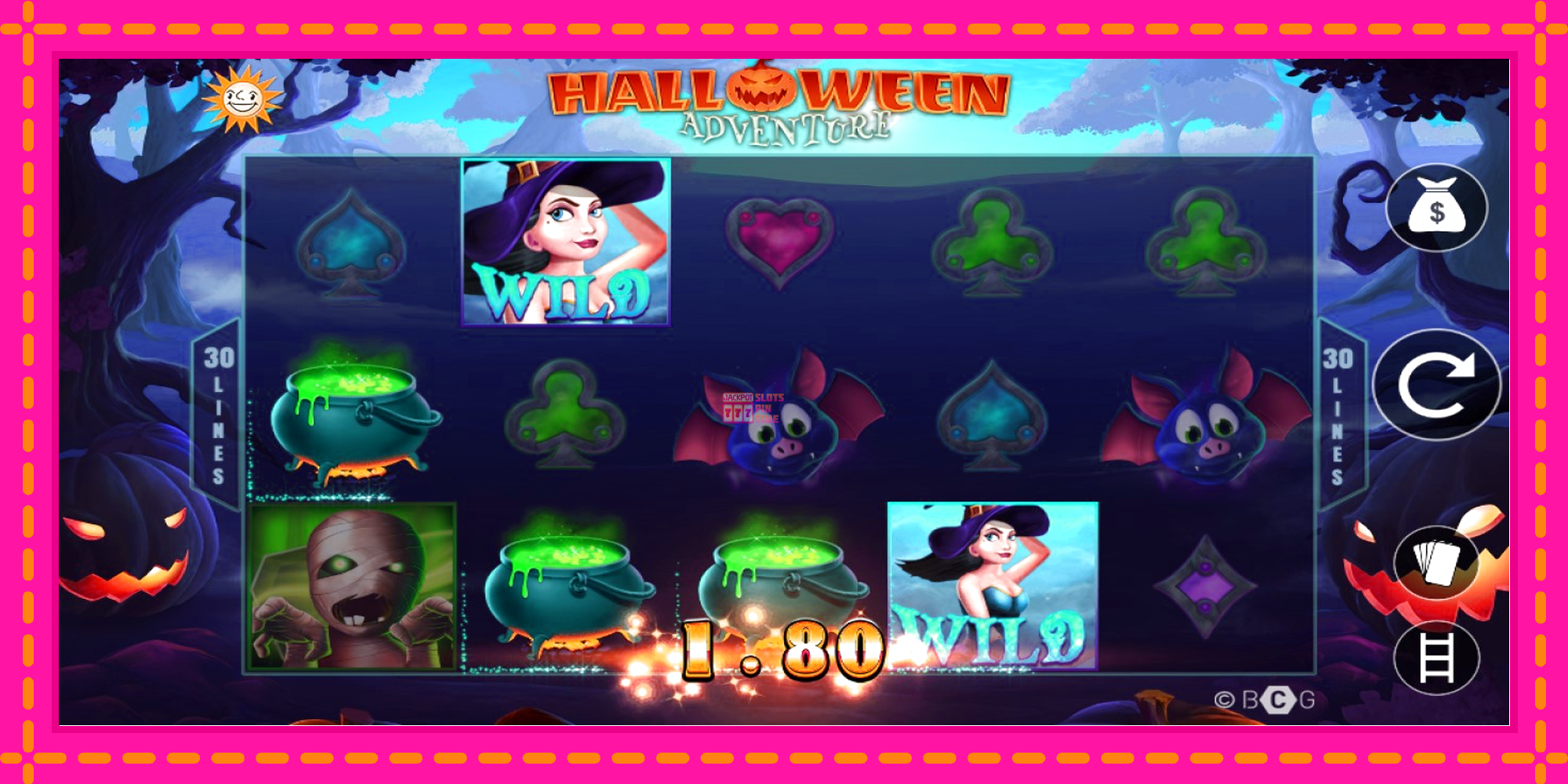 Slot machine Halloween Adventure gratuitamente, immagine 3