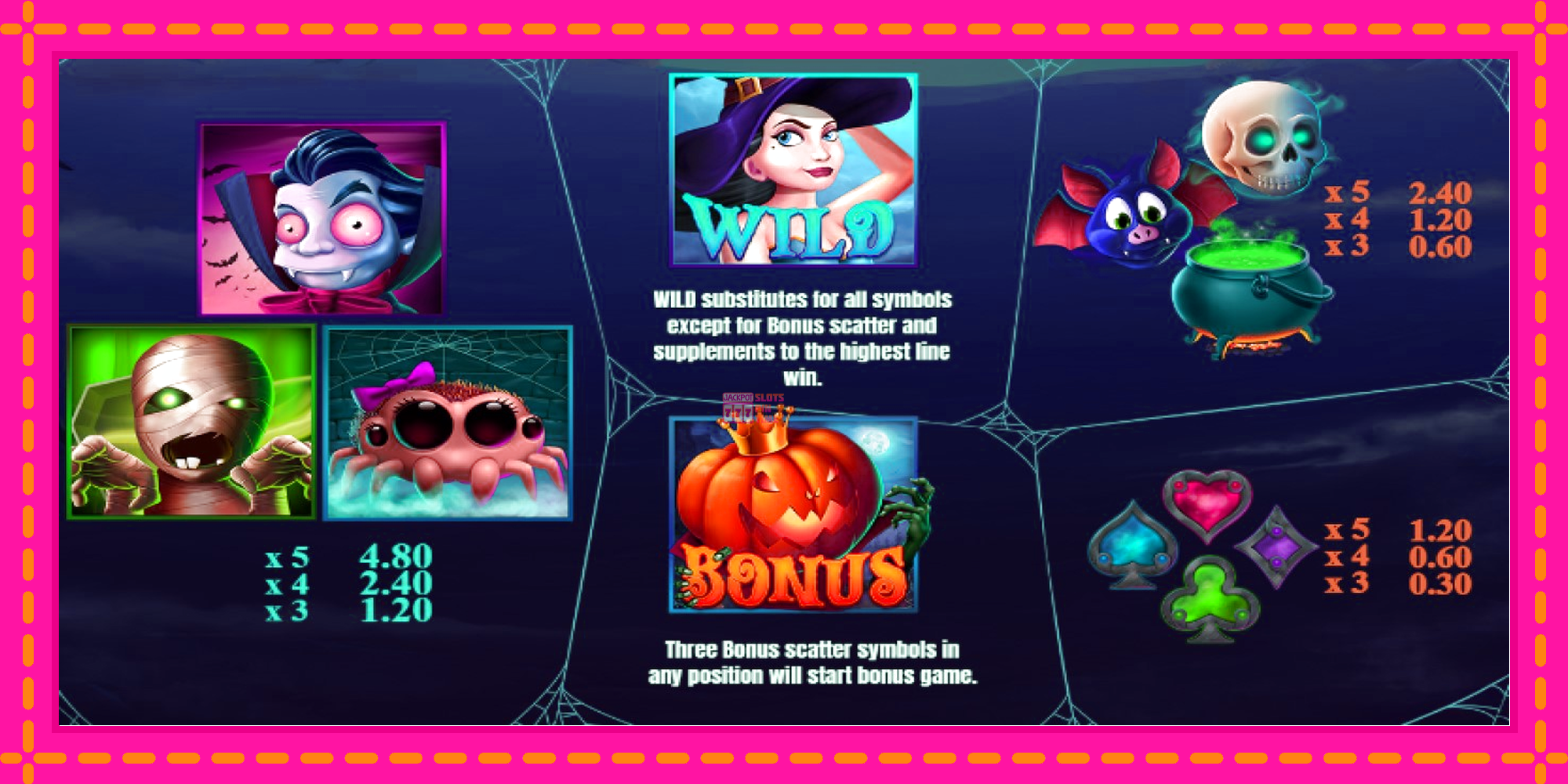 Slot machine Halloween Adventure gratuitamente, immagine 4