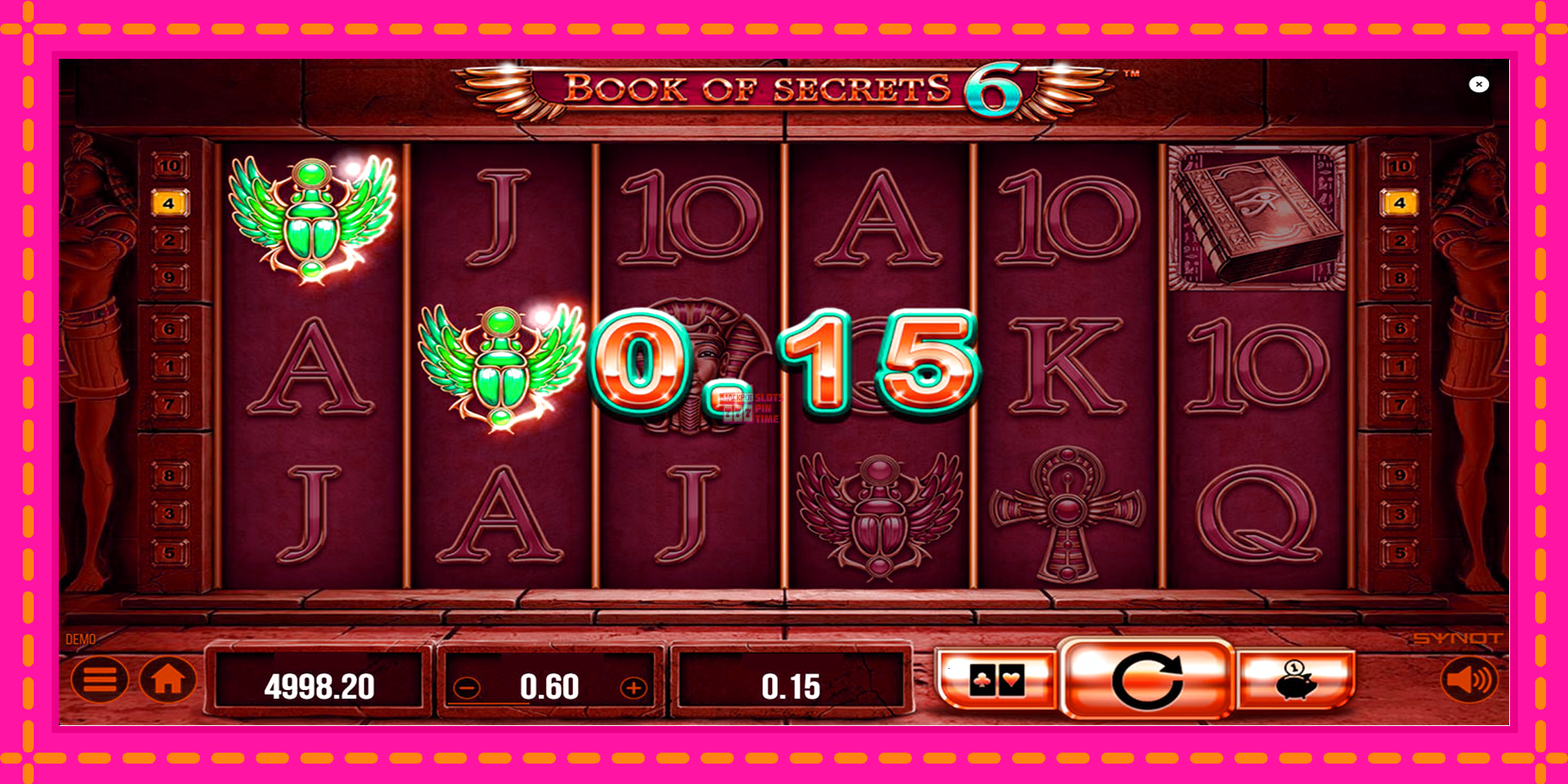 Slot machine Book of Secrets 6 gratuitamente, immagine 2