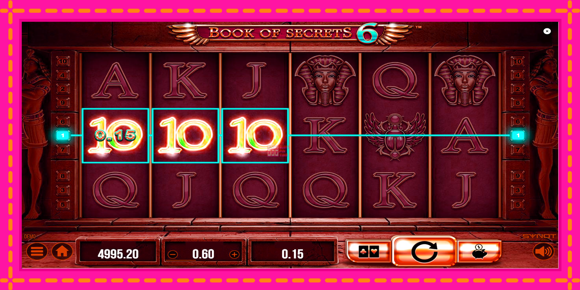 Slot machine Book of Secrets 6 gratuitamente, immagine 5