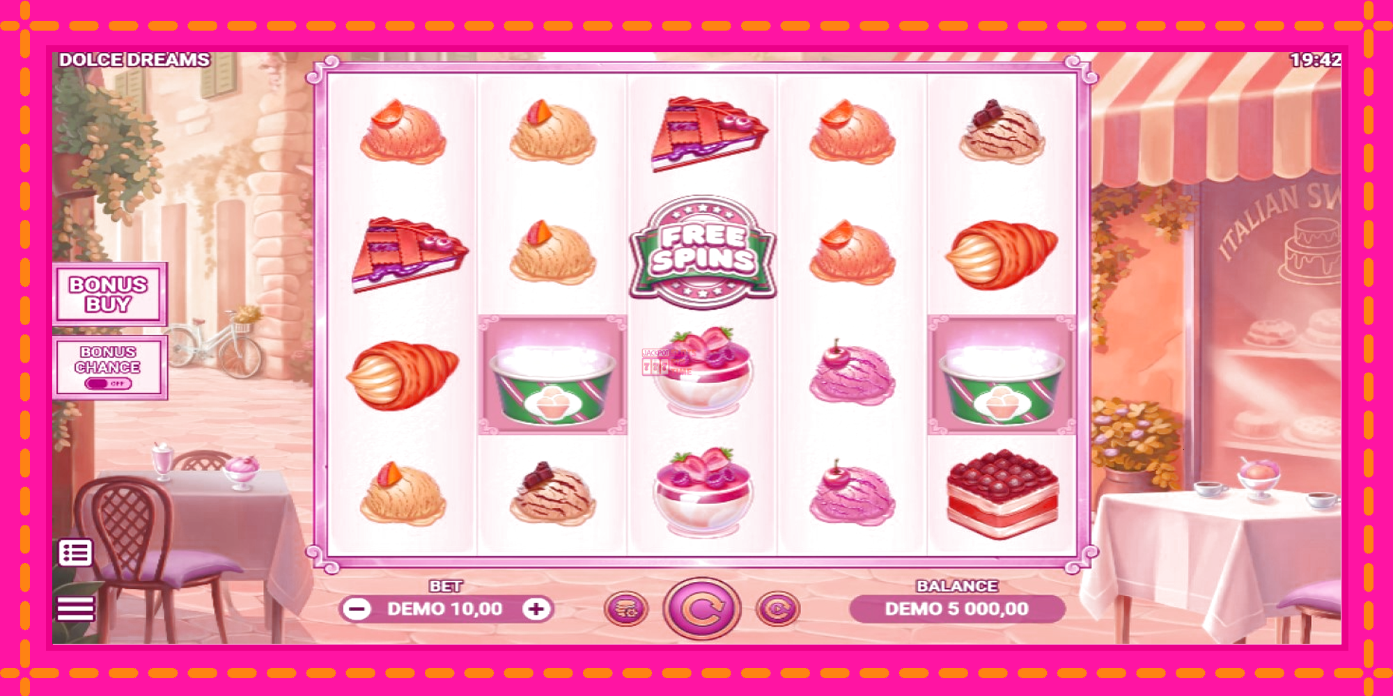 Slot machine Dolce Dreams gratuitamente, immagine 1