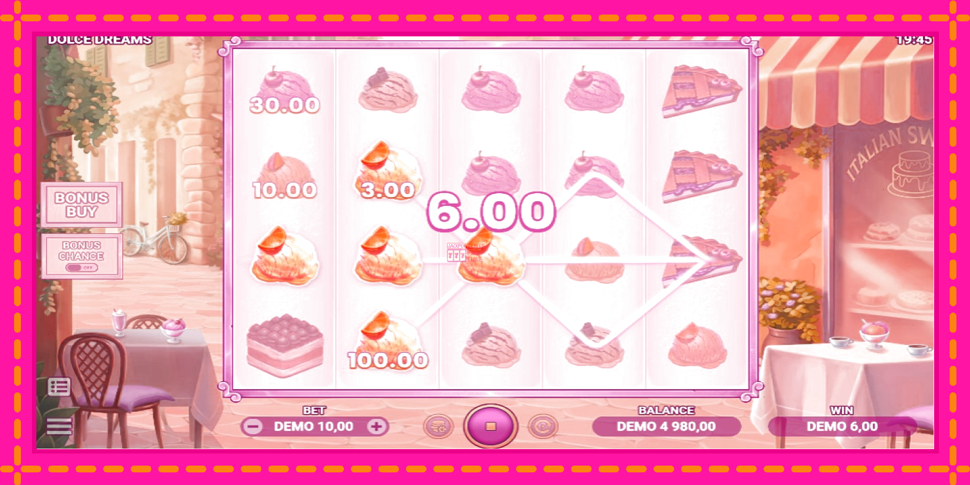 Slot machine Dolce Dreams gratuitamente, immagine 3