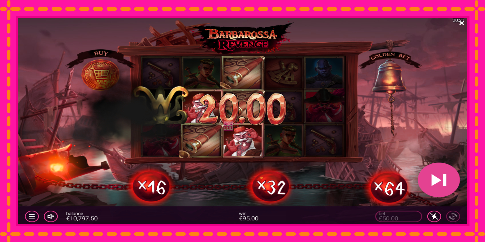 Slot machine Barbarossa Revenge gratuitamente, immagine 4