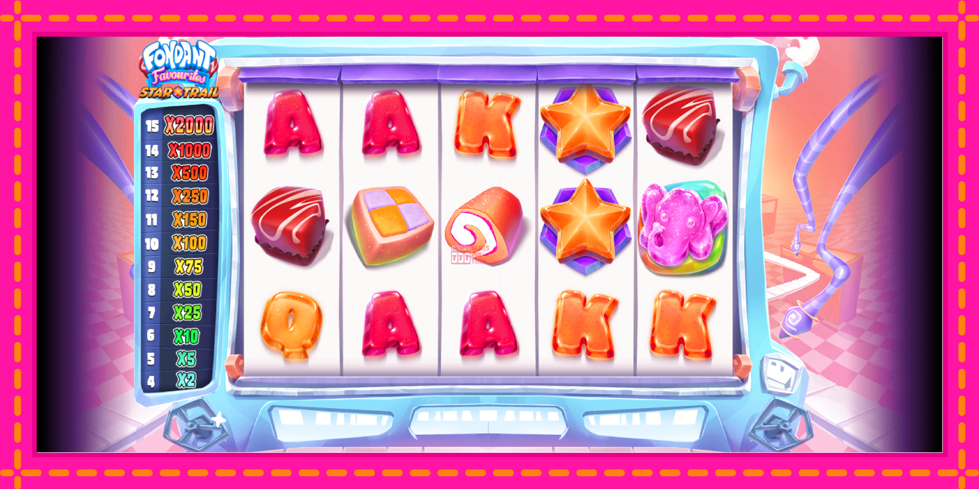 Slot machine Fondant Favourites Star Trail gratuitamente, immagine 1