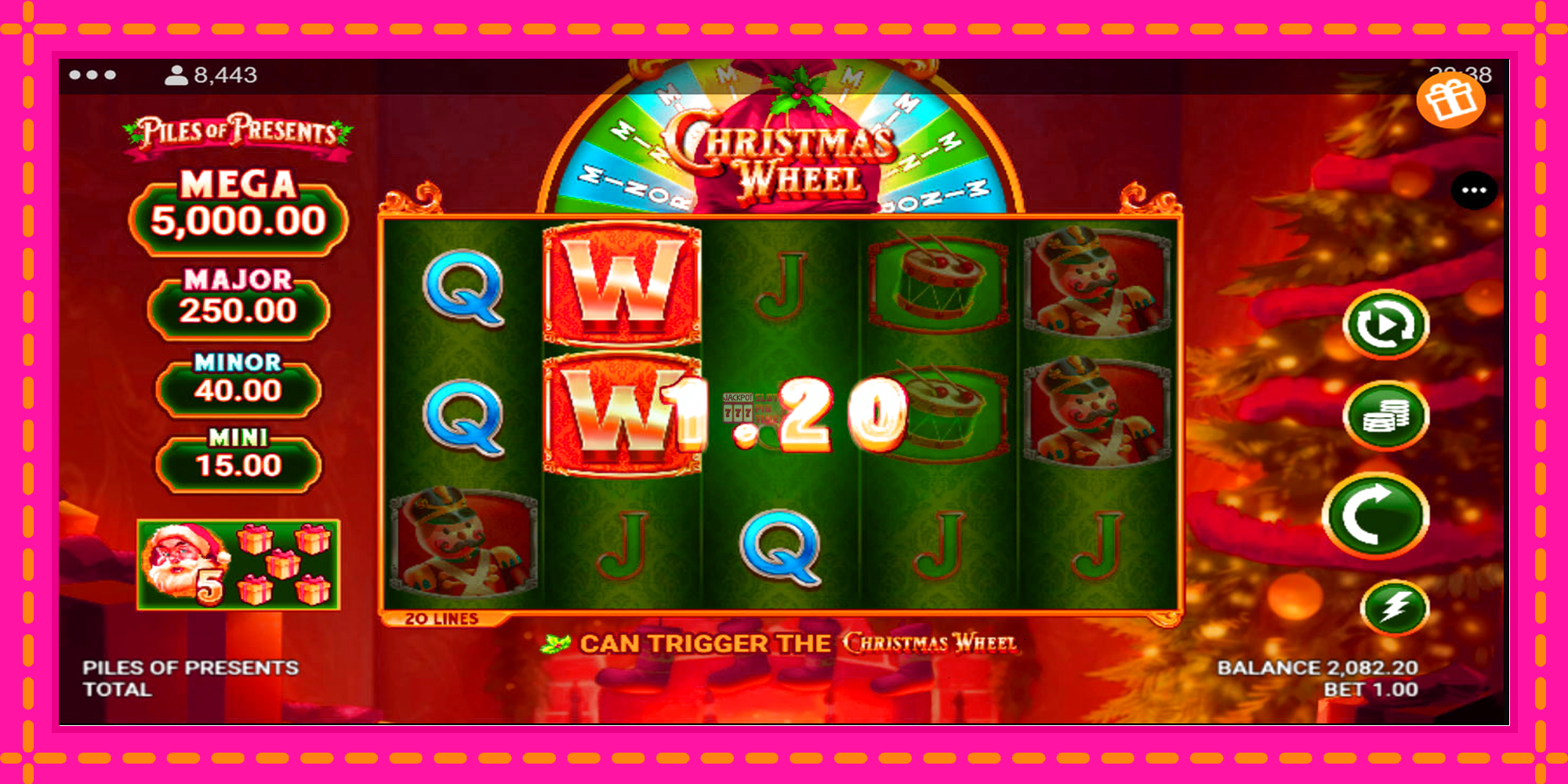 Slot machine Piles of Presents gratuitamente, immagine 7