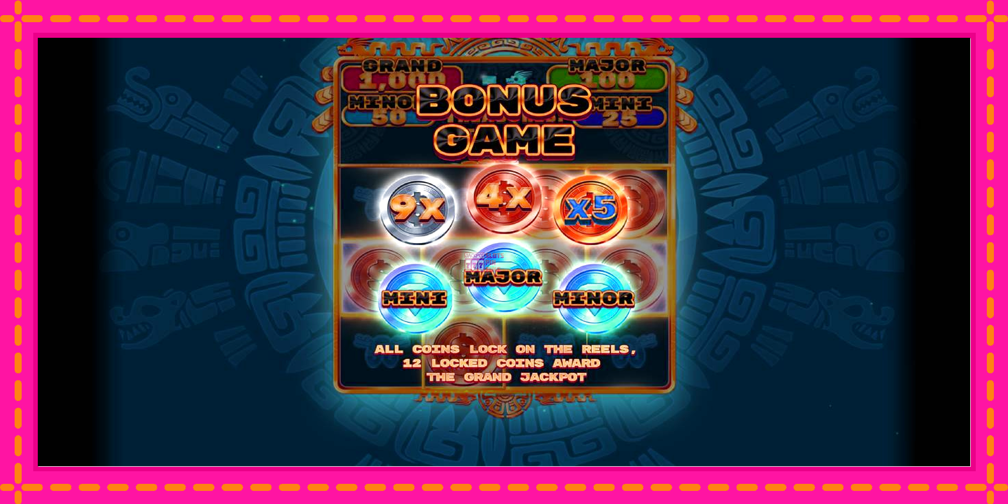 Slot machine 12 Treasures: Aztec Riches gratuitamente, immagine 2