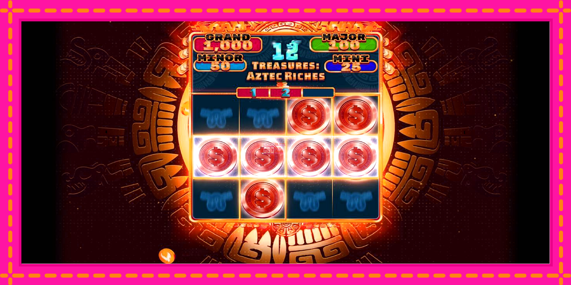 Slot machine 12 Treasures: Aztec Riches gratuitamente, immagine 3