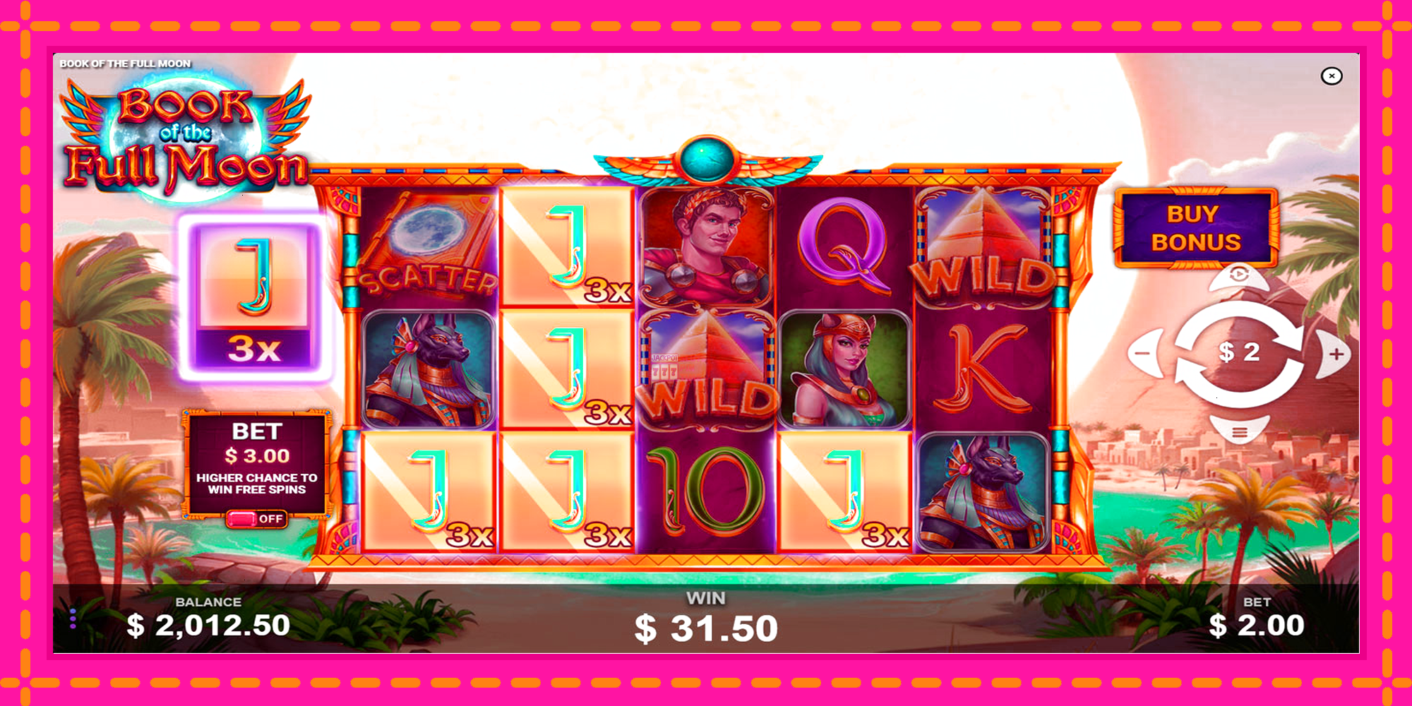 Slot machine Book of the Full Moon gratuitamente, immagine 5