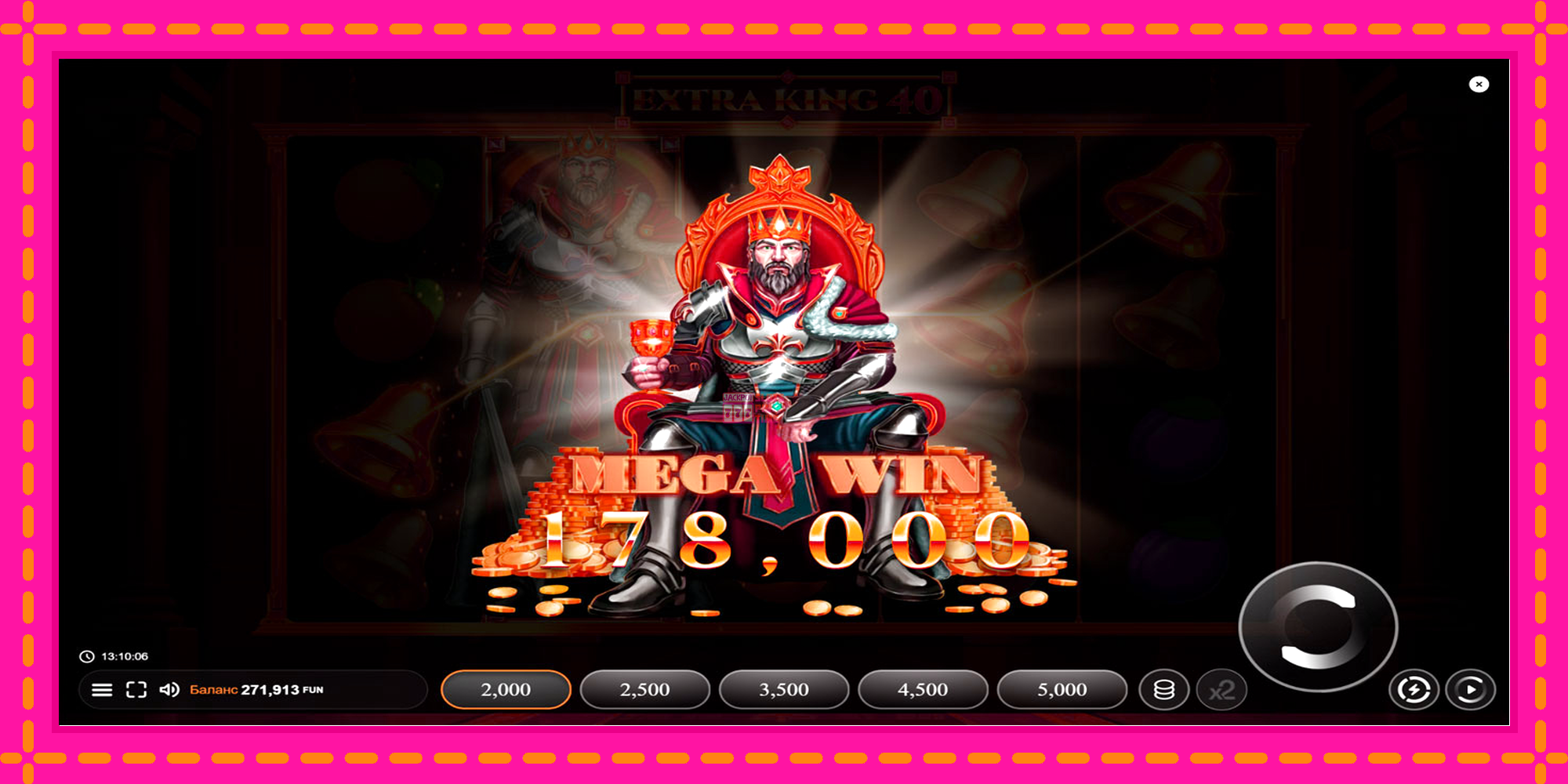 Slot machine Extra King 40 gratuitamente, immagine 5