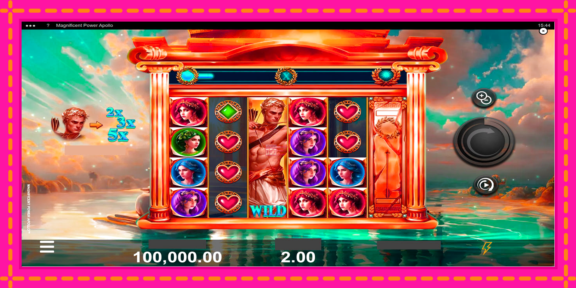 Slot machine Magnificent Power Apollo gratuitamente, immagine 1