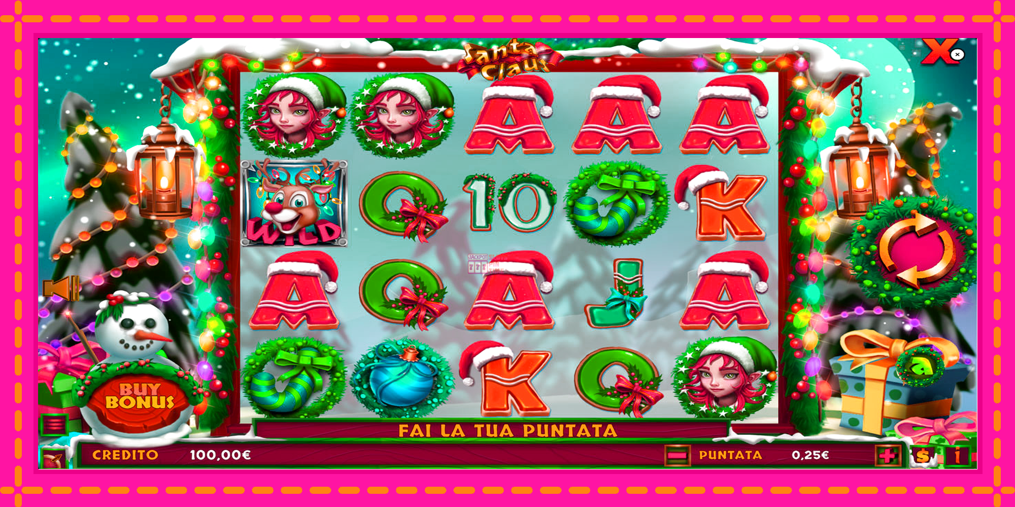 Slot machine Santa Claus gratuitamente, immagine 1