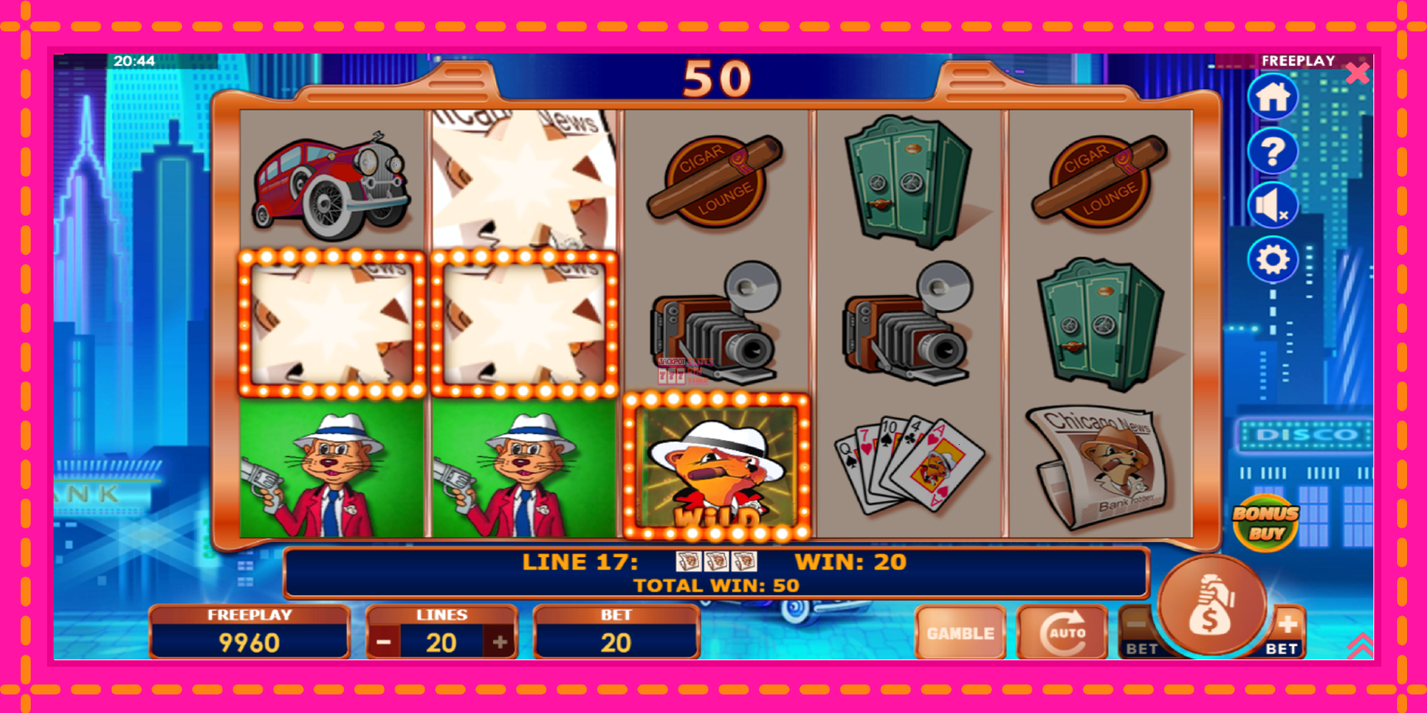 Slot machine Billys Gang gratuitamente, immagine 3