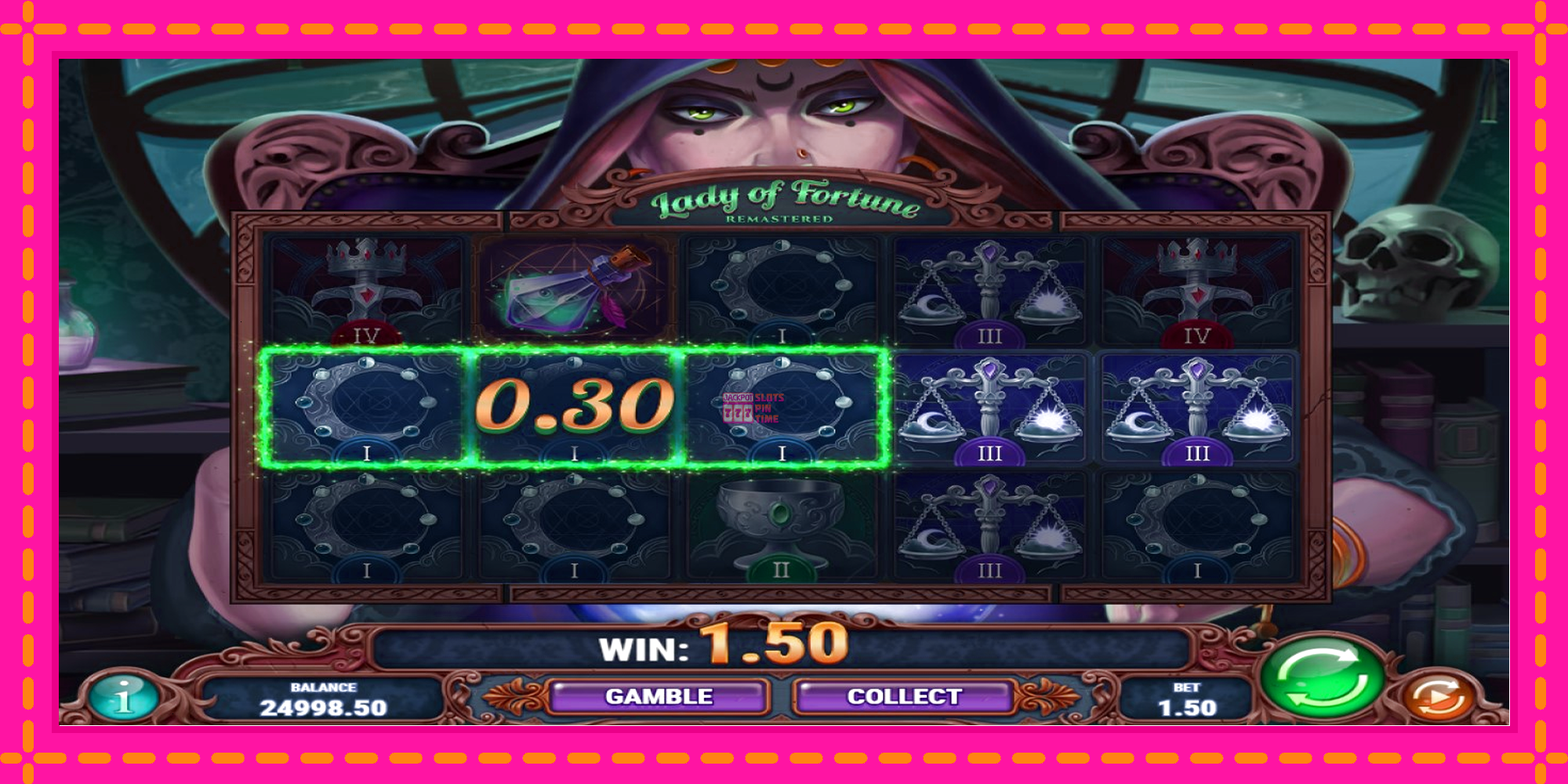 Slot machine Lady of Fortune Remastered gratuitamente, immagine 2