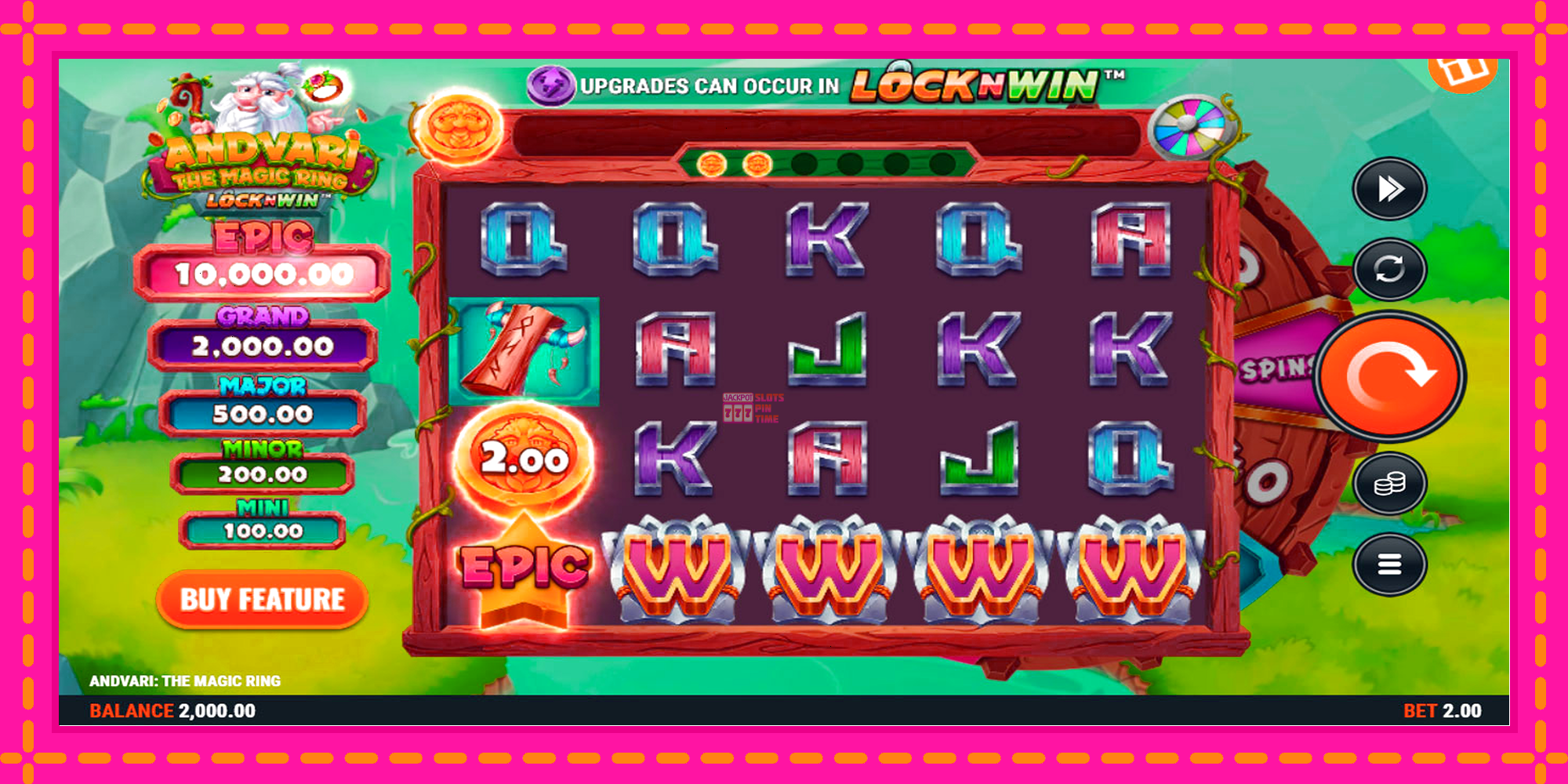 Slot machine Andvari: The Magic Ring gratuitamente, immagine 1