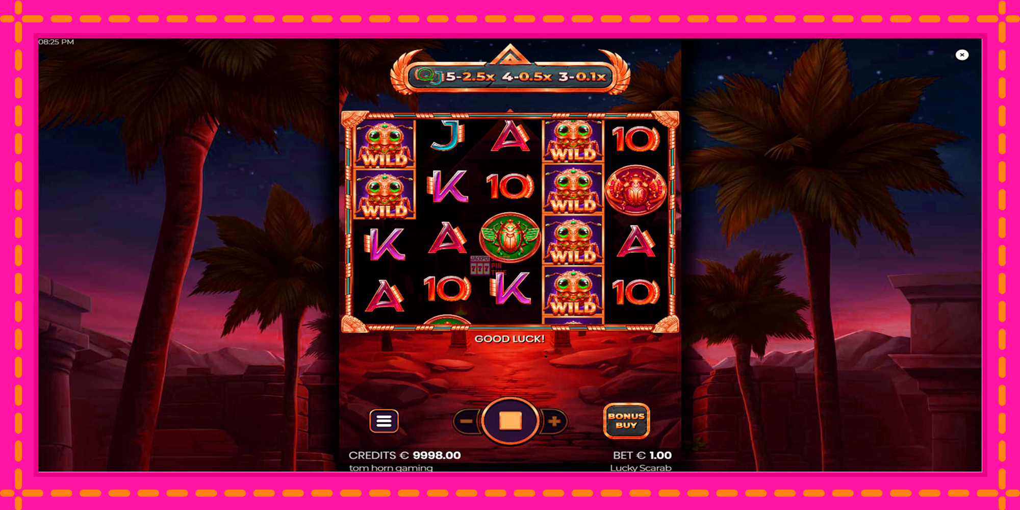 Slot machine Lucky Scarab gratuitamente, immagine 1